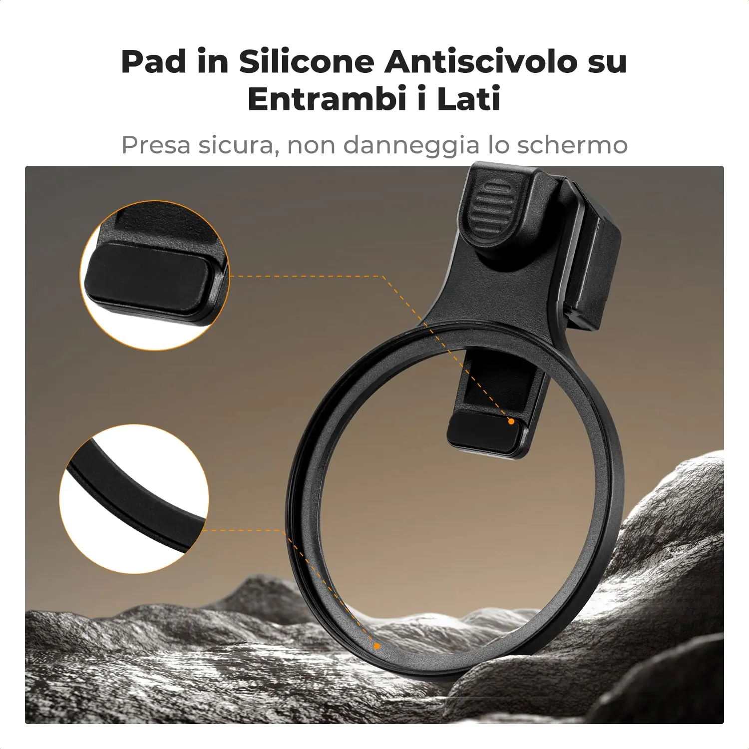 K&F Concept Kit Filtro CPL Telefono 67mm Press-Type