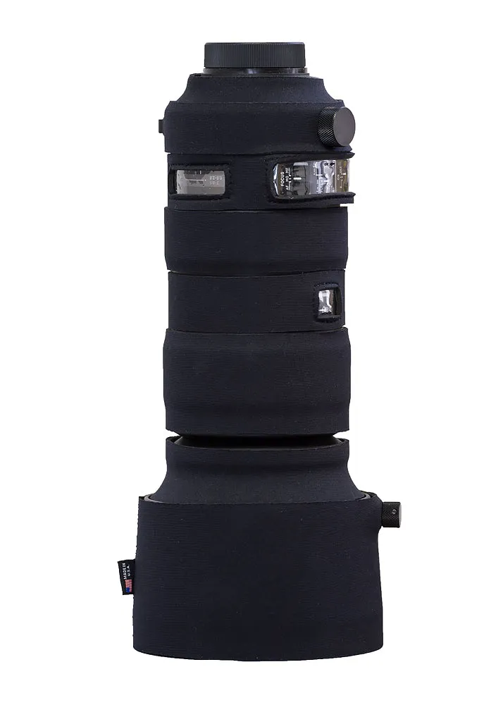 Lenscoat Sigma 60-600mm Sport copertura nero Classic neoprene