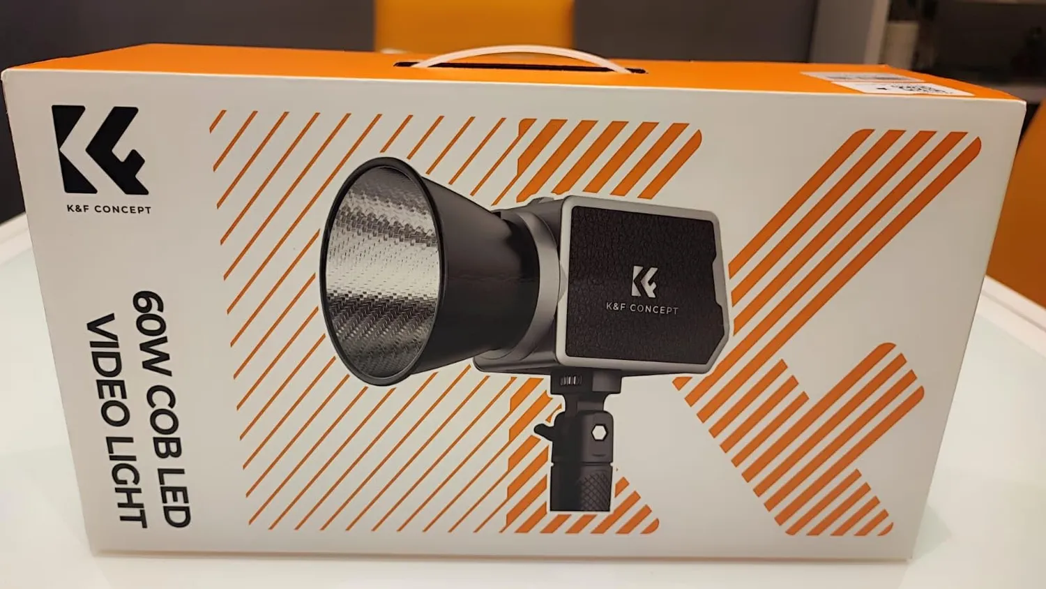 K&F Concept 60W COB Luce Video Bi-Color con Batteria