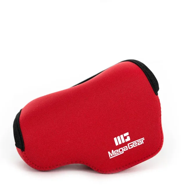 MegaGear MG519 custodia neoprene rossa per Fujifilm X30 leggera