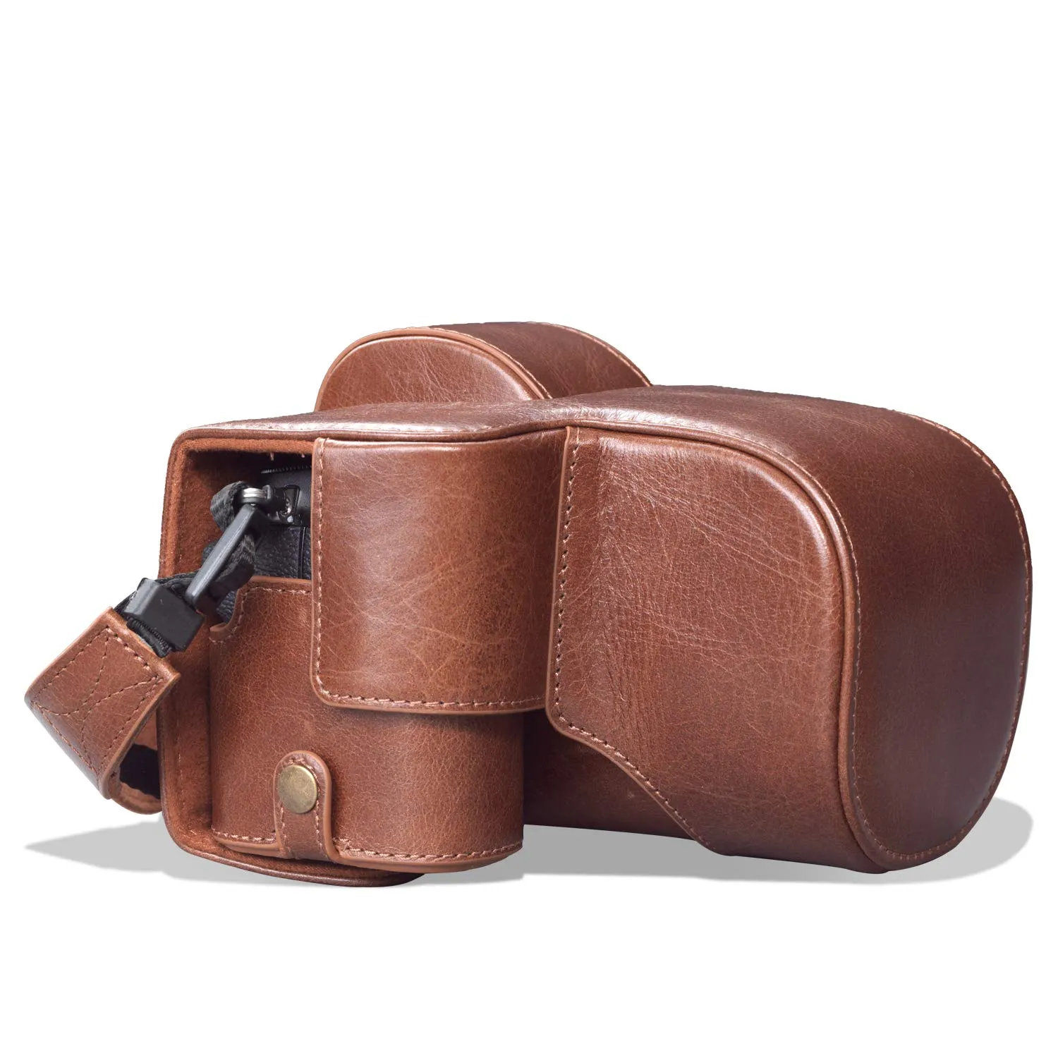 MegaGear X-S10 custodia vera pelle ever ready nero