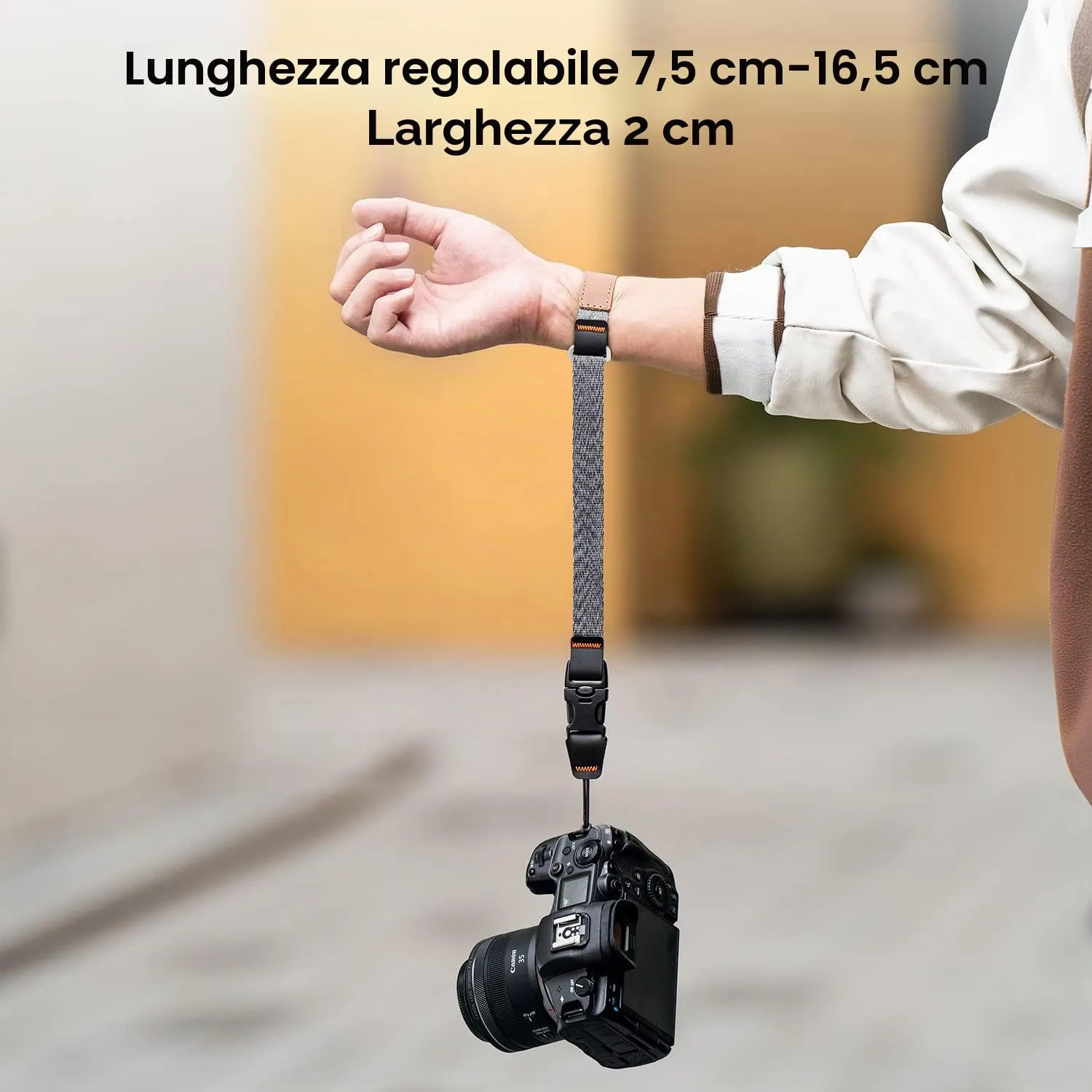 K&F Concept tracolla fotocamera cotone intrecciato regolabile