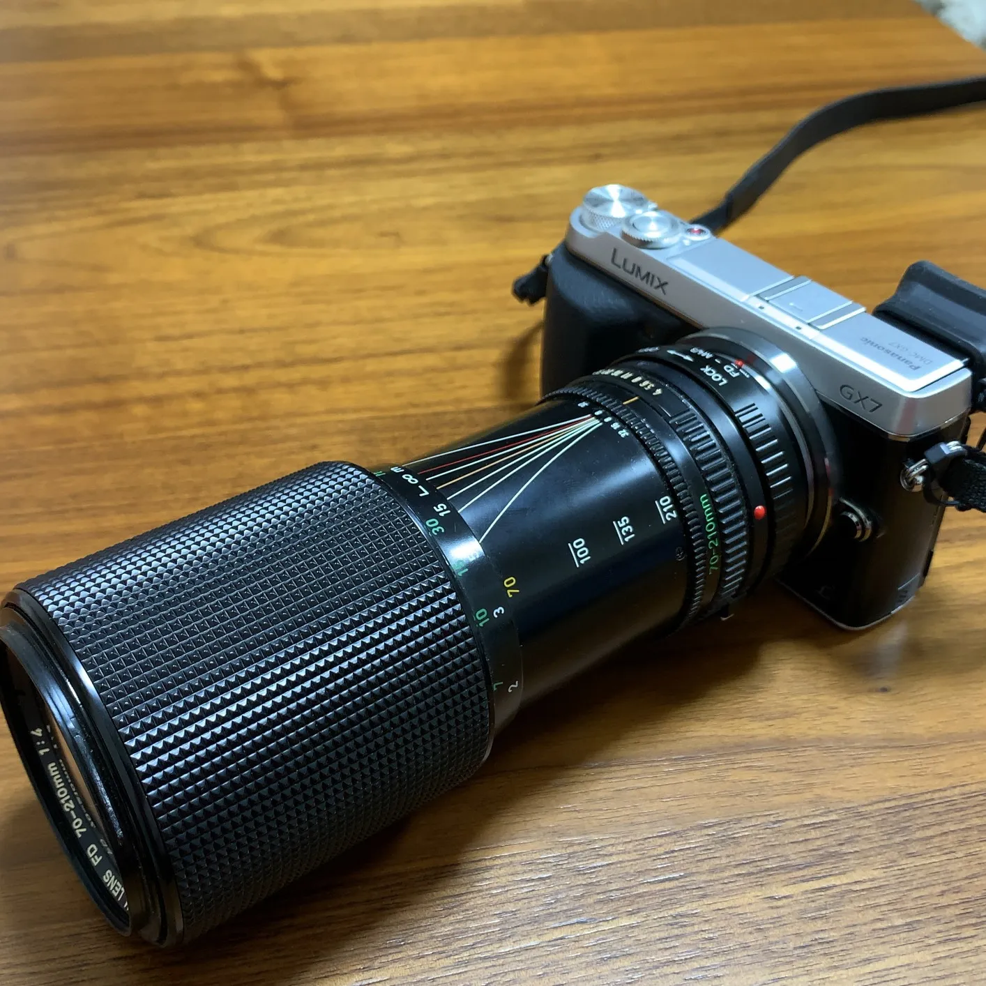K&F Concept adattatore Canon FD-Micro 4/3 manuale