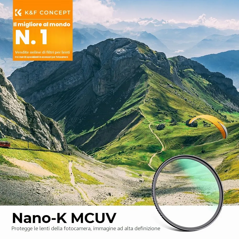K&F Concept Nano-Klear filtro UV 37mm antiriflesso