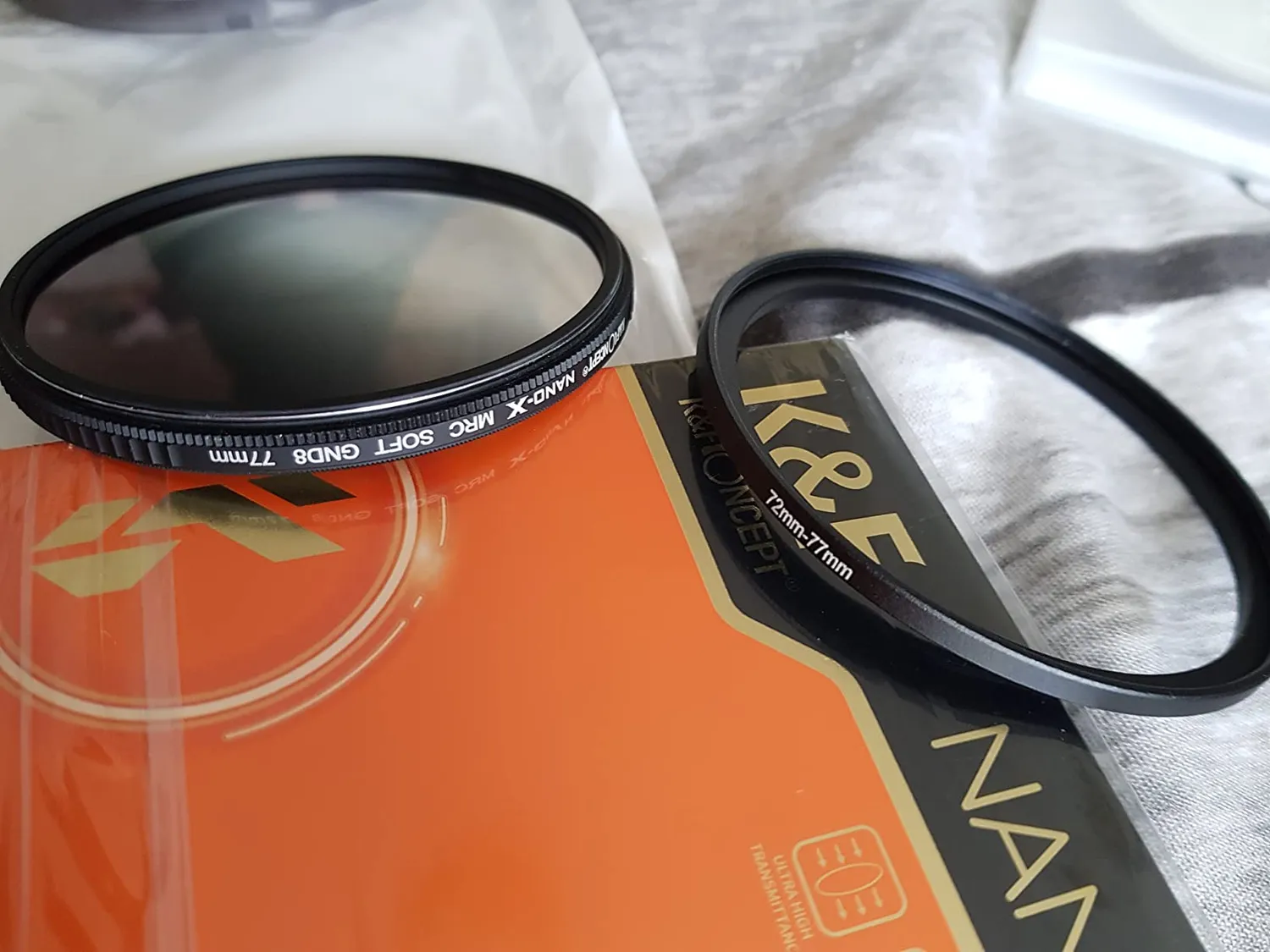 K&F Concept Filtro GND8 Graduato Soft 82mm 3 Stop
