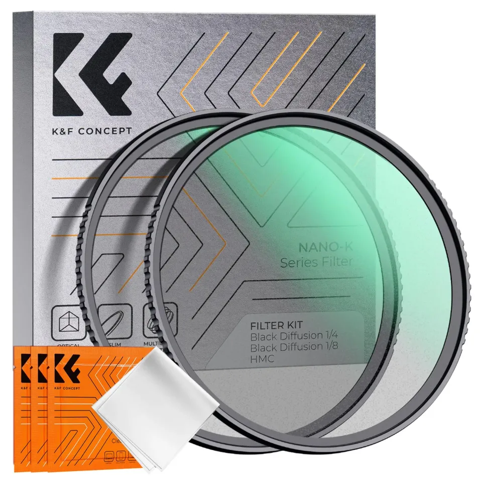 K&F Concept Nano-Klear filtri 67mm black mist diffusione