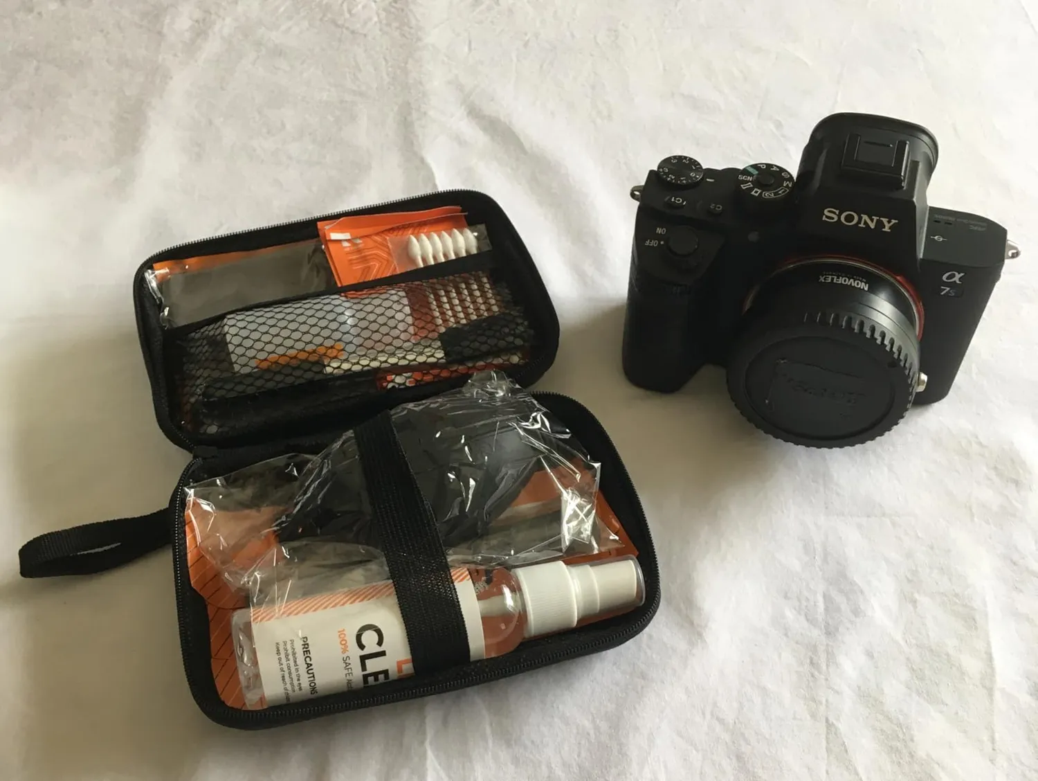 K&F Concept kit pulizia fotocamera 25 in 1 APS-C