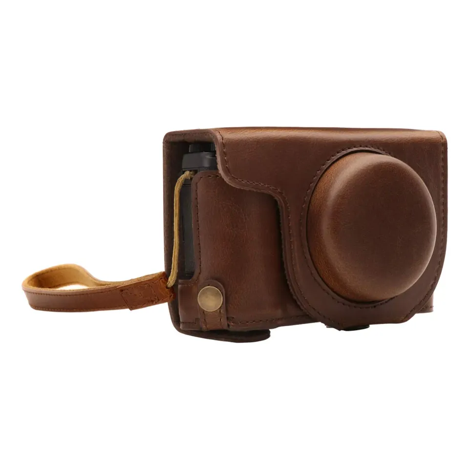 MegaGear Ever Ready Custodia Pelle Fujifilm XF10 Marrone
