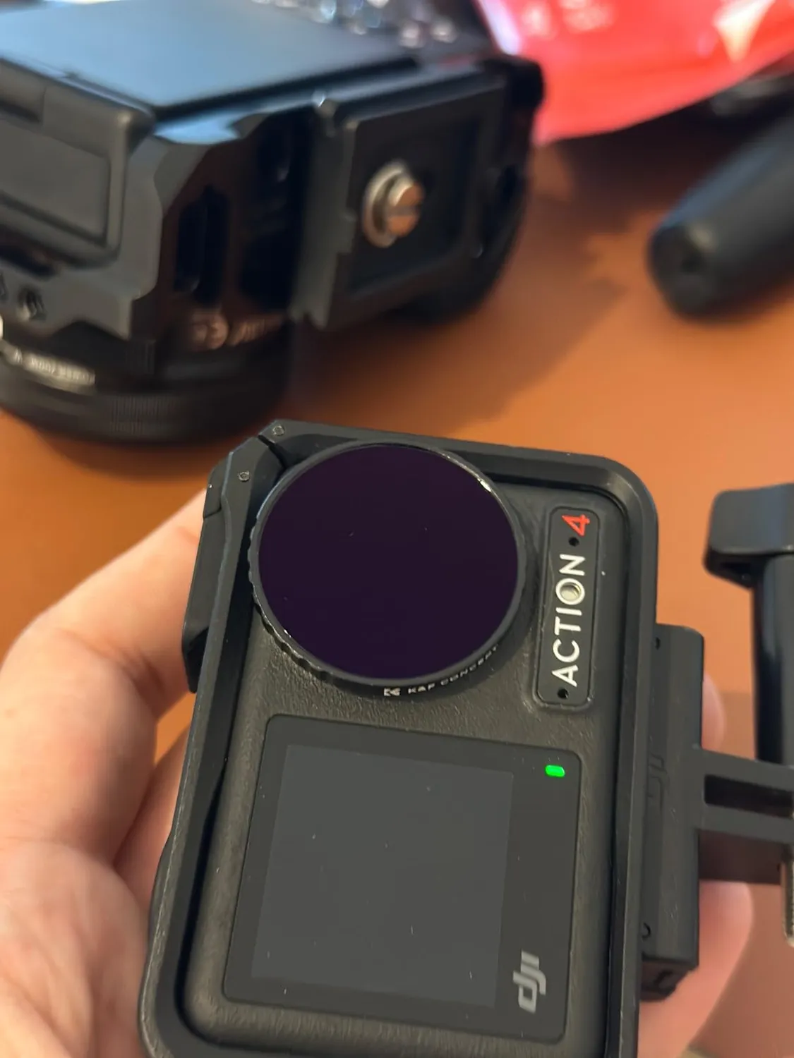 K&F Concept ND32 filtro Osmo Action 5 Pro/4 5 stop action cam