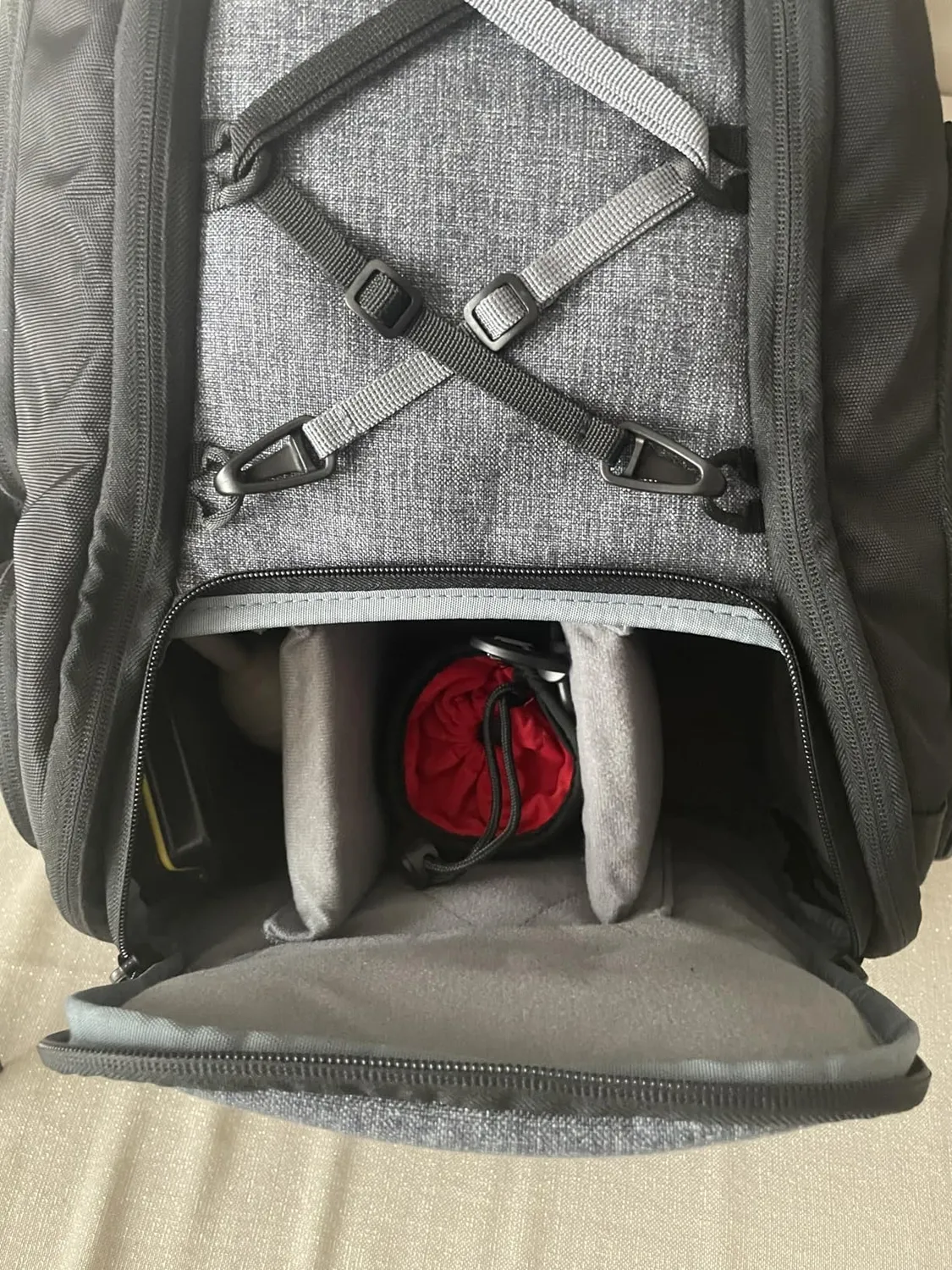 K&F Concept Zaino Foto 25L Impermeabile Nero Grigio
