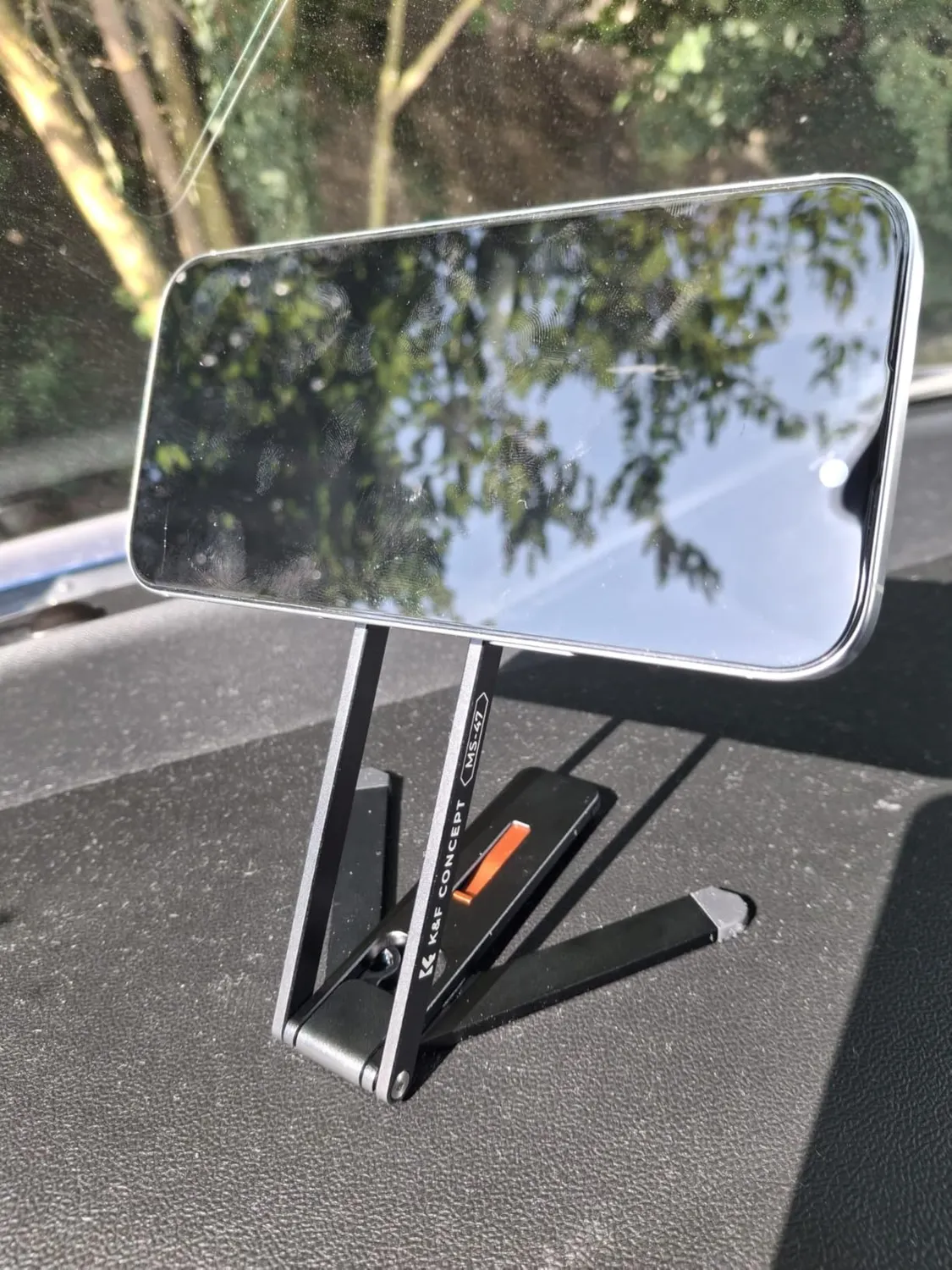 K&F Concept Mini Treppiede Magnetico Smartphone Nero MagSafe