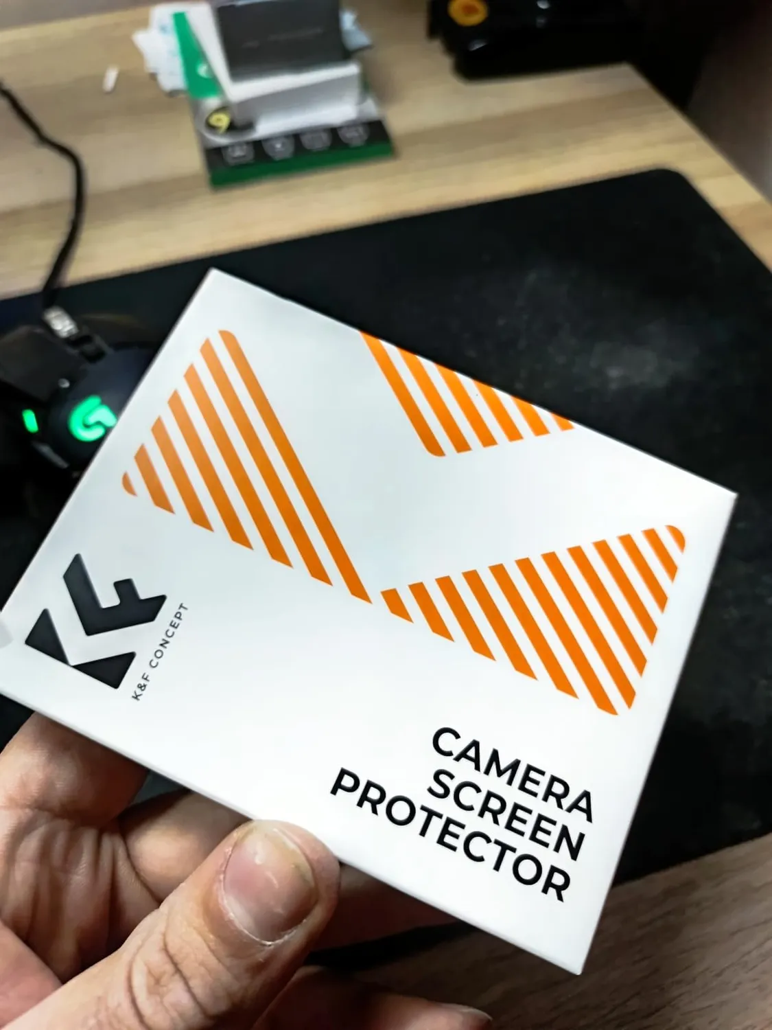K&F Concept Pellicola Vetro Canon R6 R7 3 Pezzi 9H
