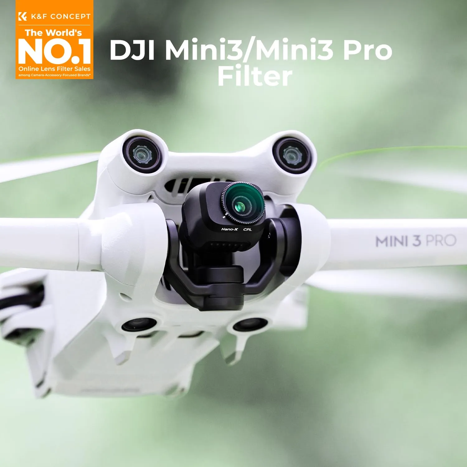 K&F Concept Mini 3 Pro kit filtri VND variabile 2 pezzi