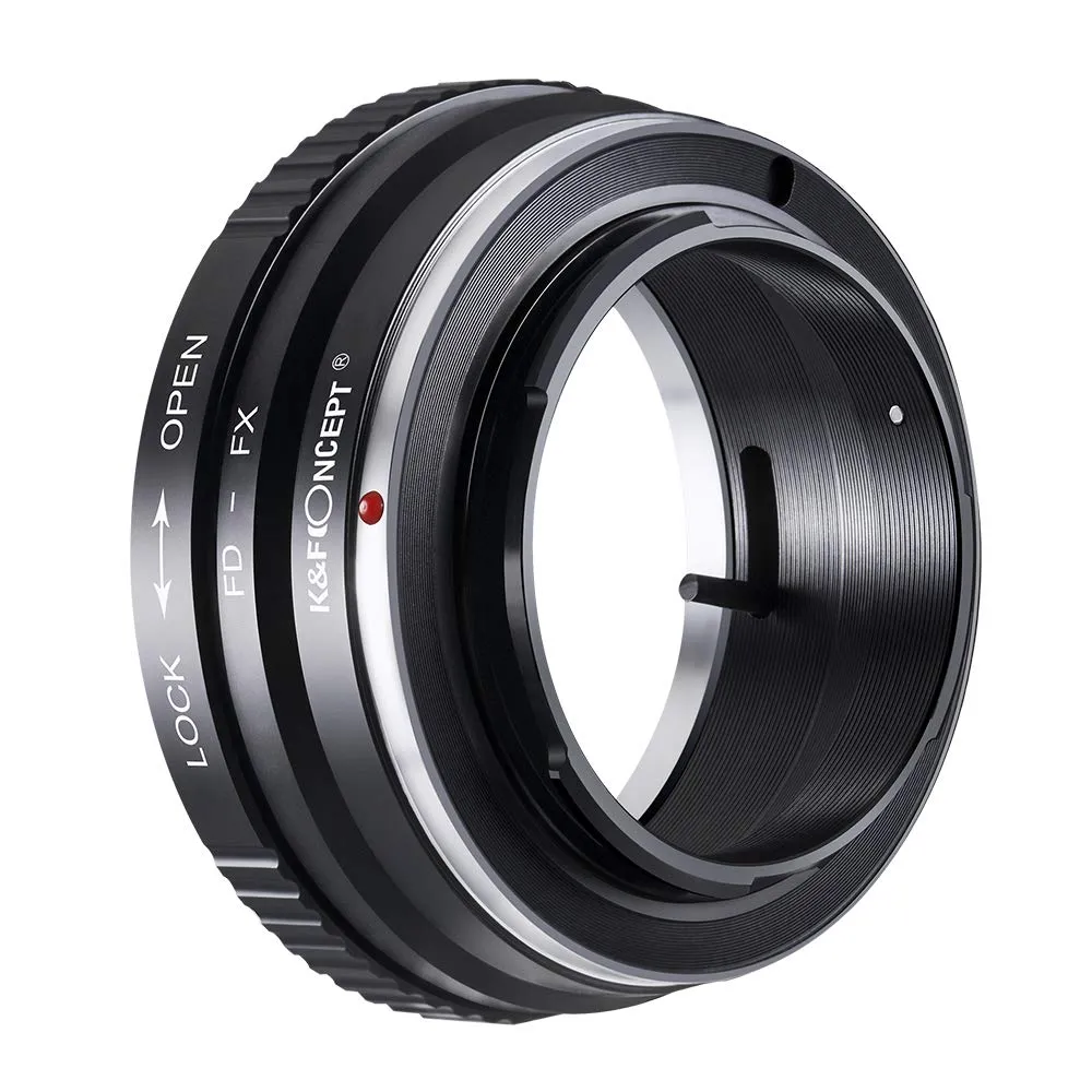 K&F Concept FD-FX adattatore obiettivi Canon FD-Fuji X manuale