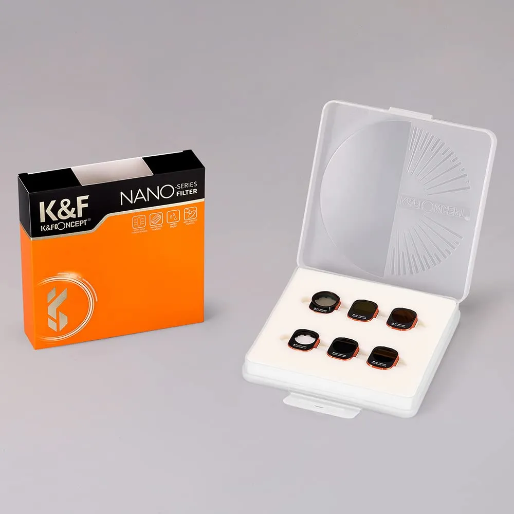 K&F Concept Filtri Mini 3 Pro 6 pack Standard Day Kit