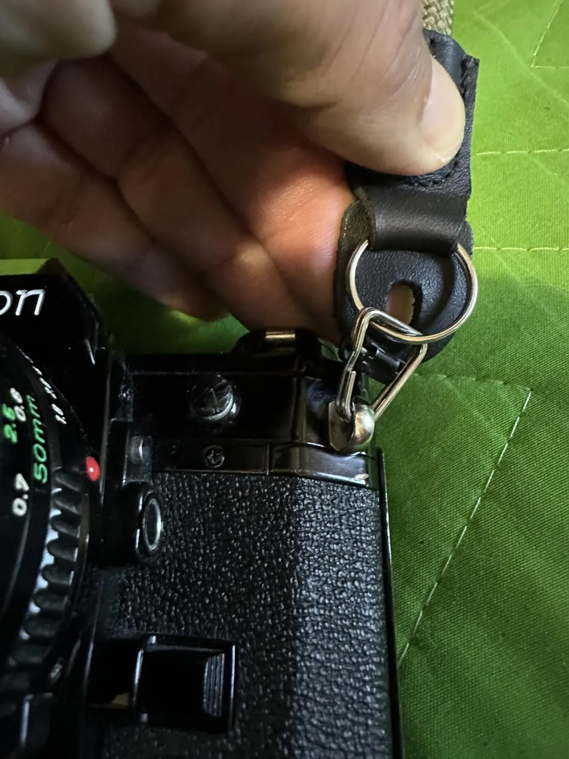 K&F Concept Tracolla Fotocamera Nylon 100cm Nero