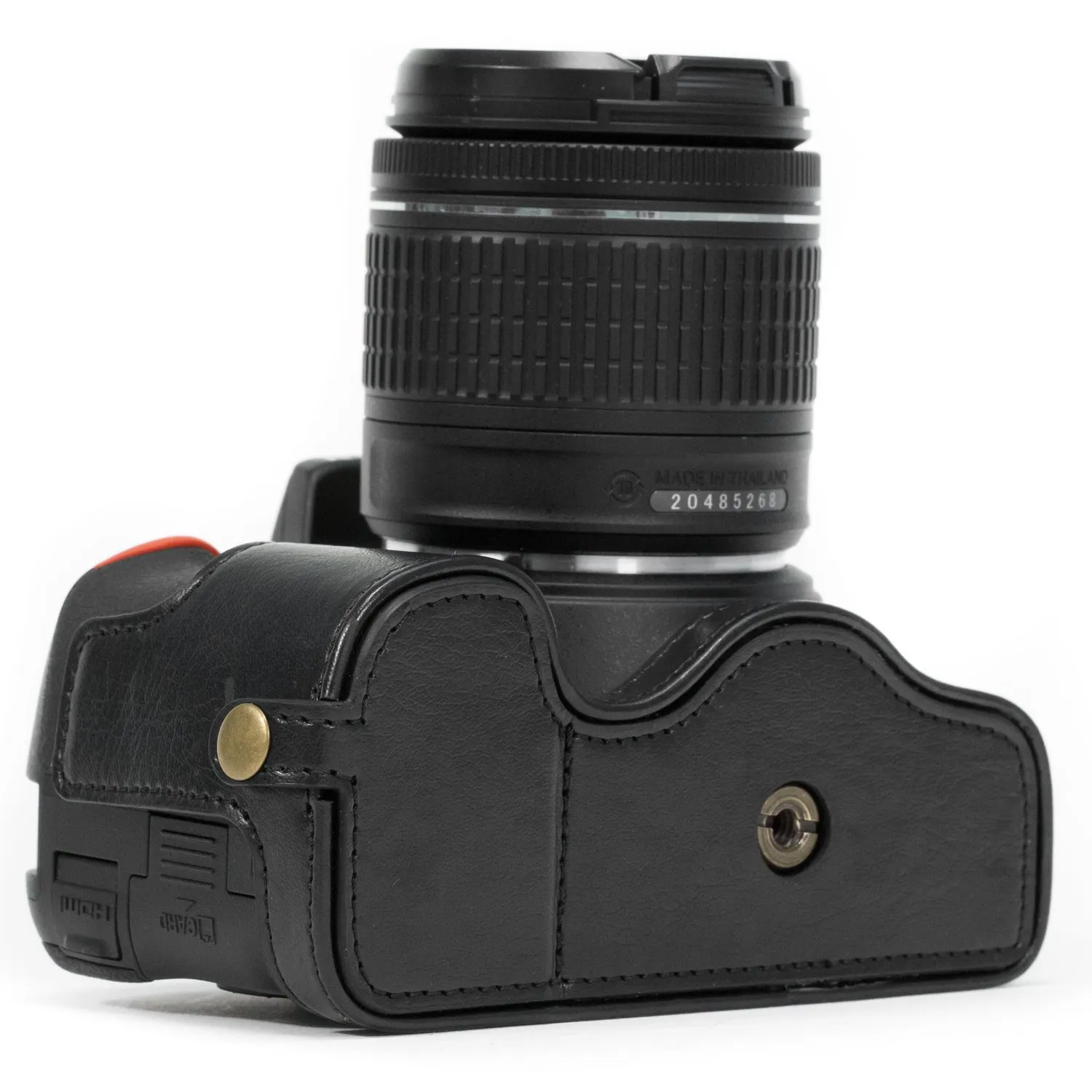 MegaGear Ever Ready Mezza Custodia Pelle Nikon D5600 Nero