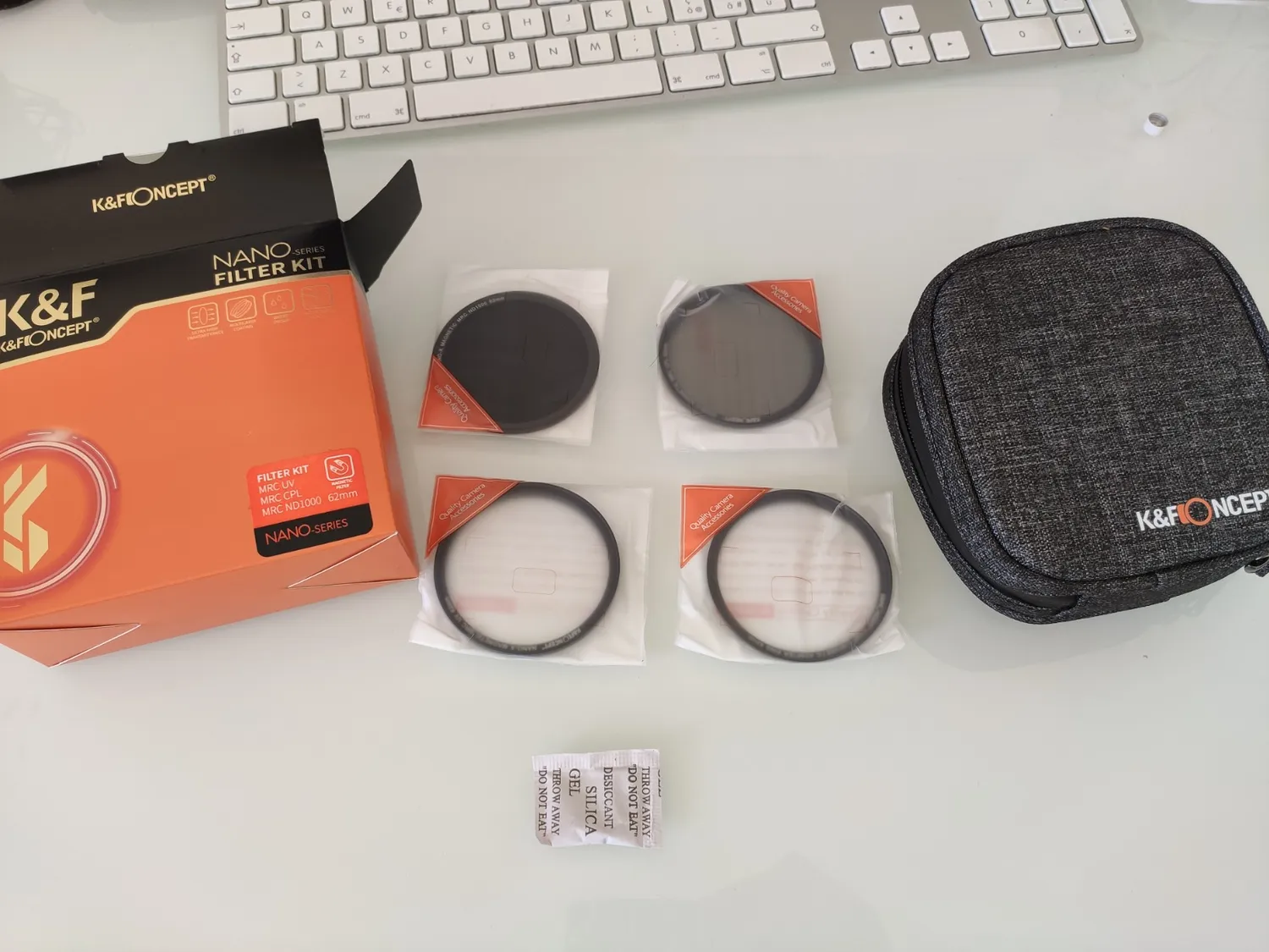 K&F Concept Nano-Xcel Kit 82mm Filtri Magnetici MCUV+CPL+ND1000