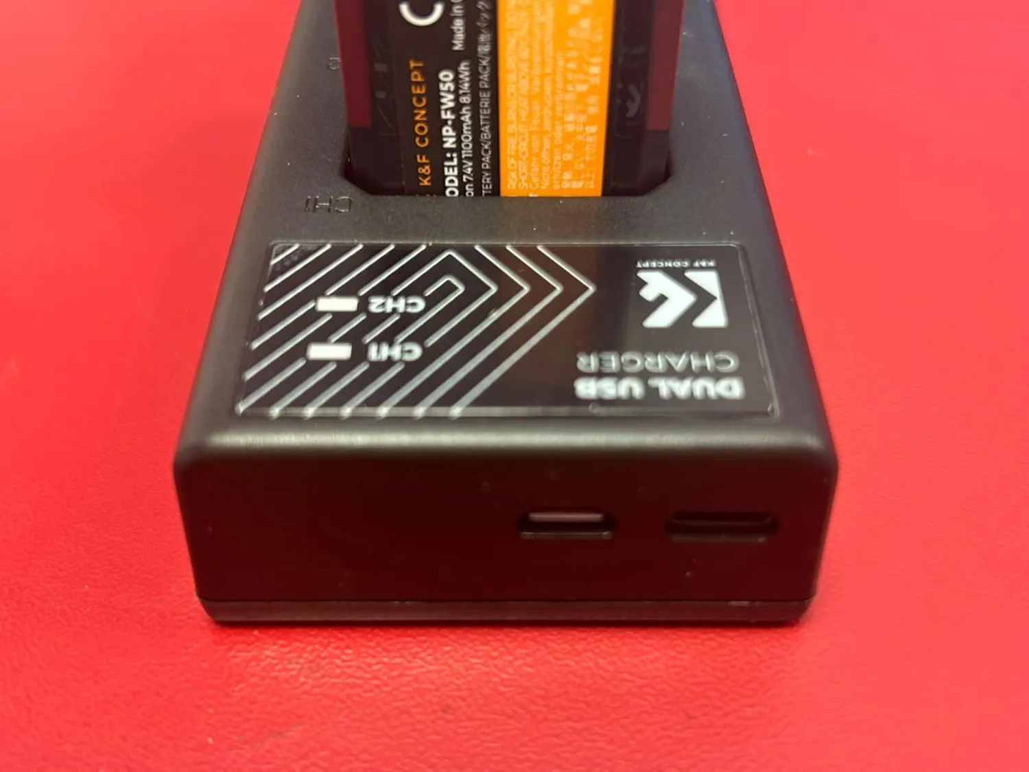 K&F Concept NP-FW50 Batteria Fotocamera 1100mAh Sony