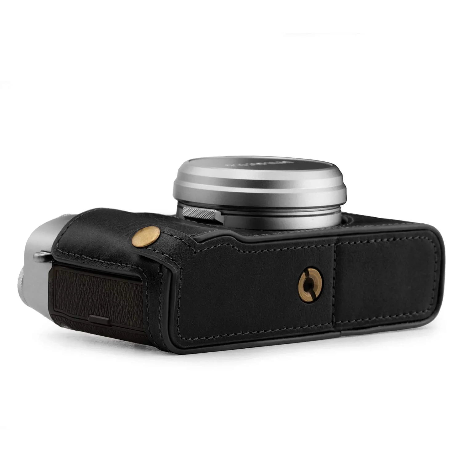 MegaGear custodia vera pelle Fujifilm X100V nero