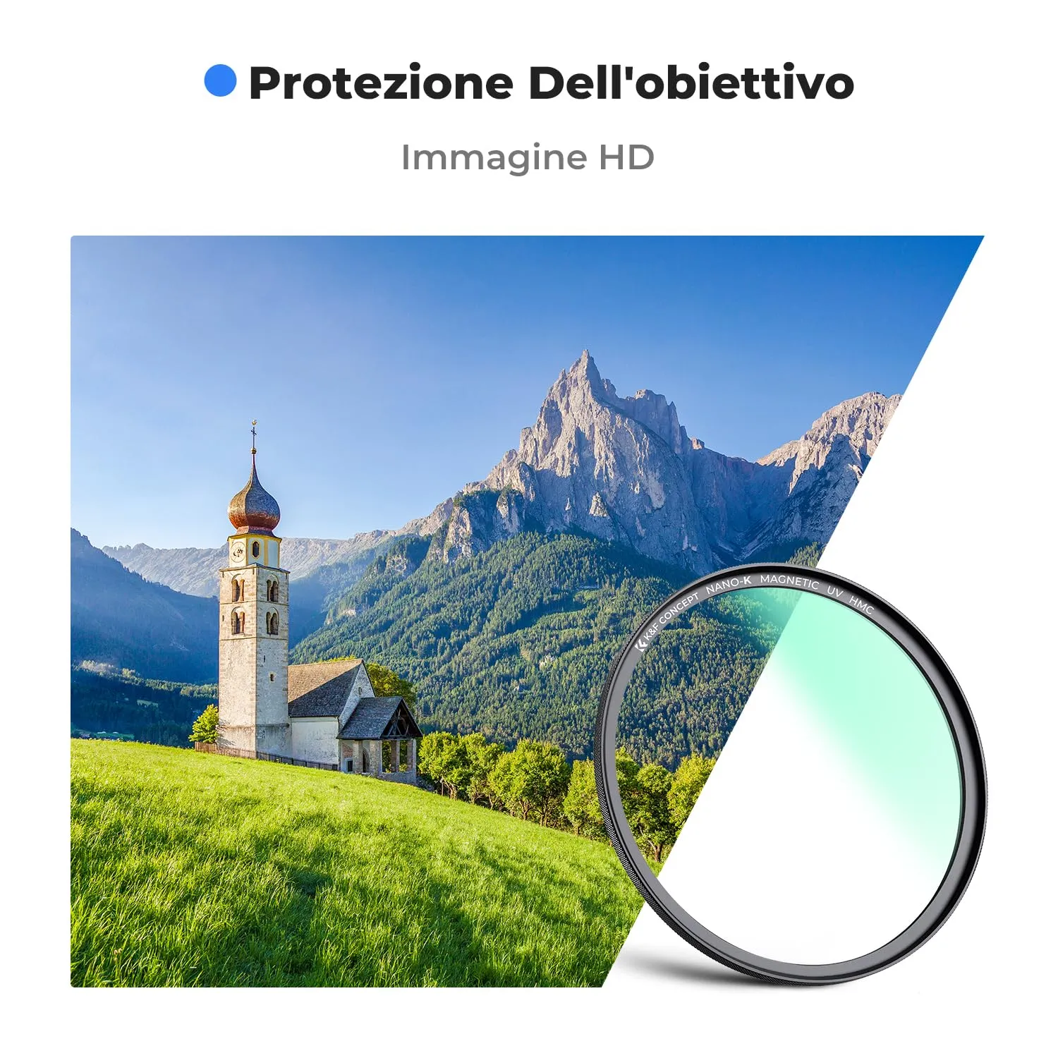 K&F Concept Nano-K Filtro UV Magnetico 67mm