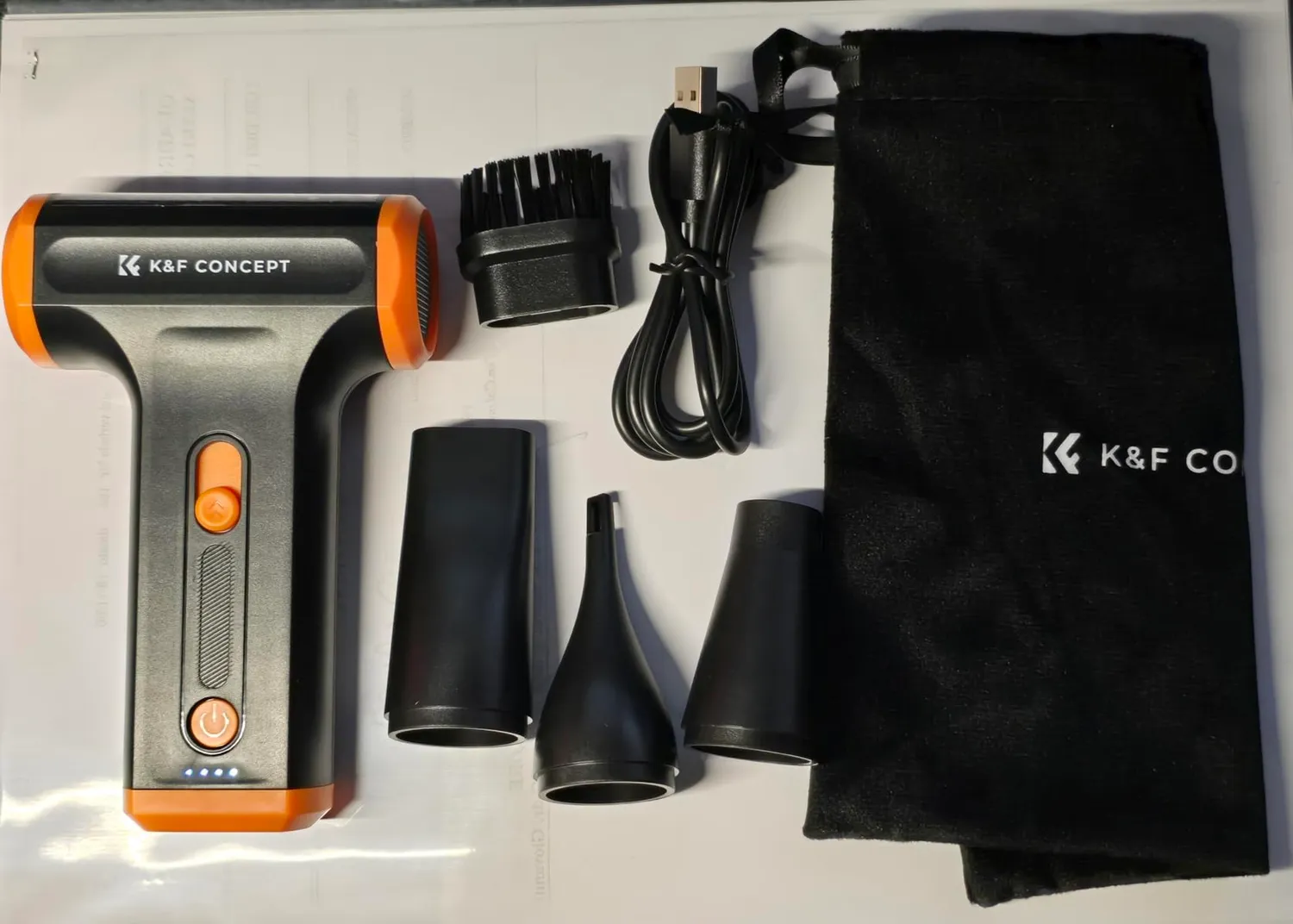 K&F Concept Mini soffiatore aria compressa elettrica 5000mAh
