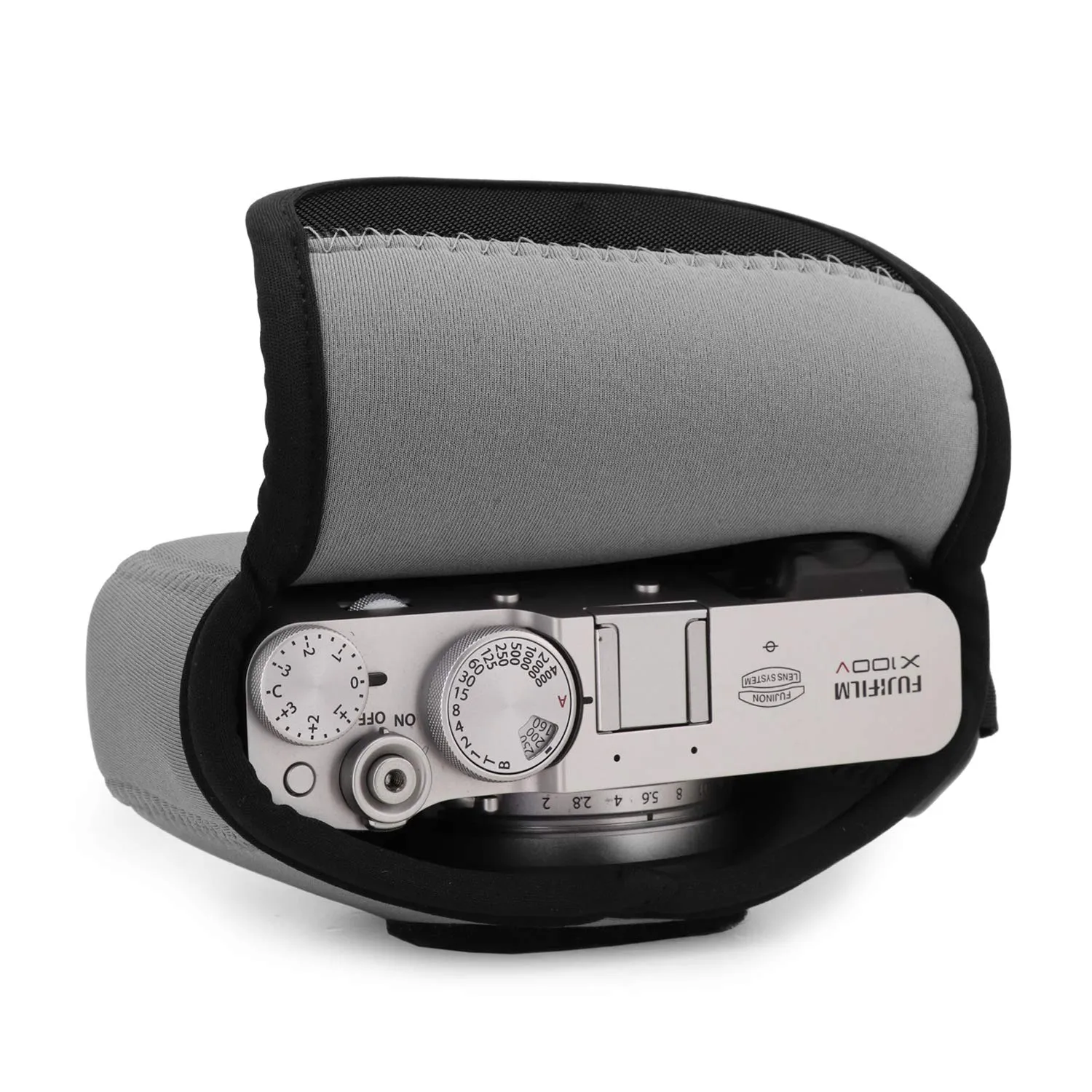 MegaGear MG1898 Custodia Neoprene per Fuji X100V Grigia