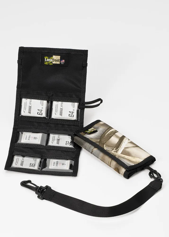 LensCoat Memory Wallet CF6 porta schede nero impermeabile