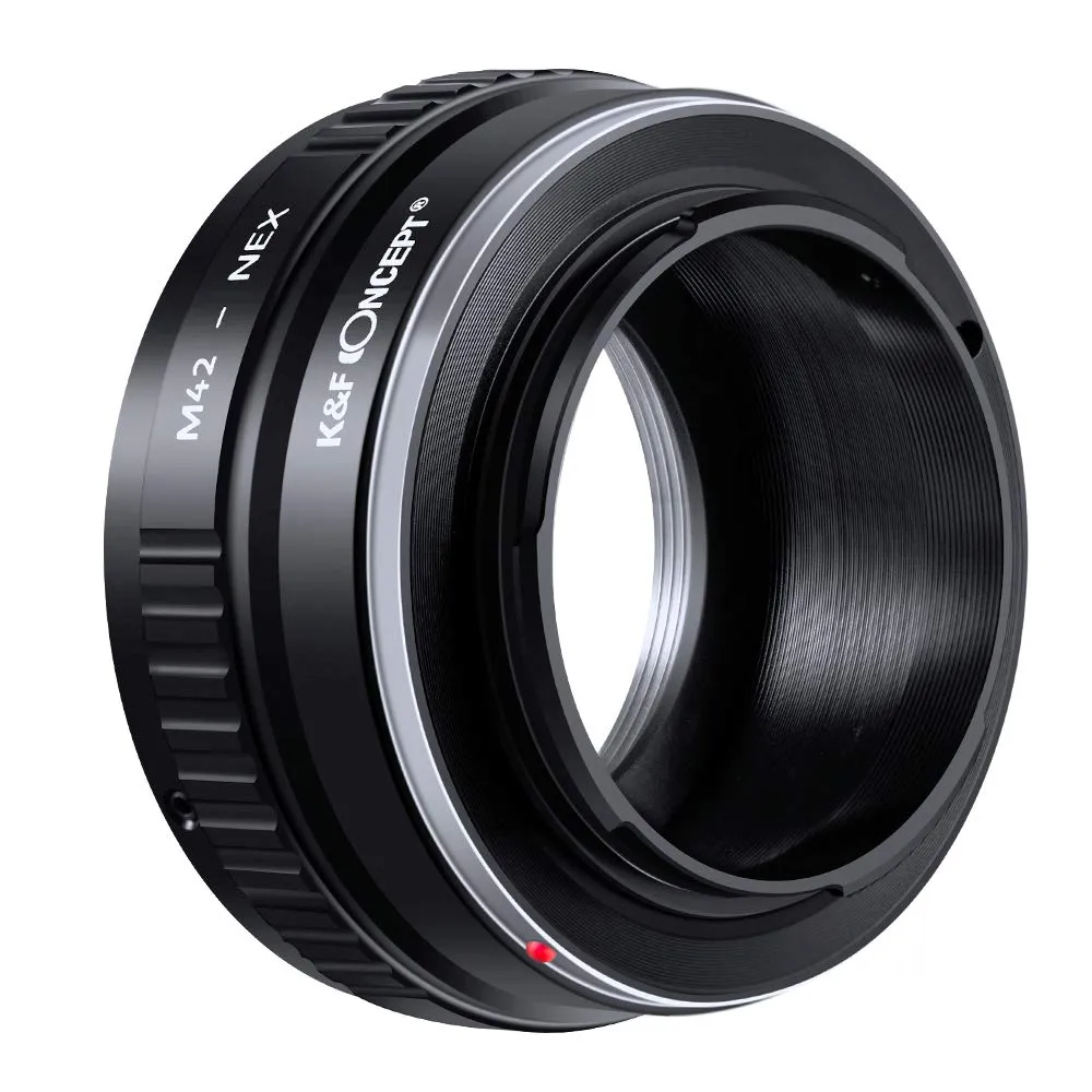 K&F Concept anello adattatore M42-NEX Sony E-mount alluminio