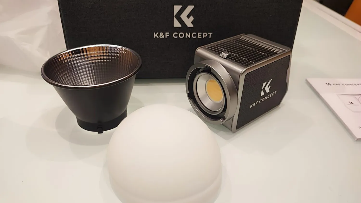K&F Concept 60W COB Luce Video Bi-Color con Batteria