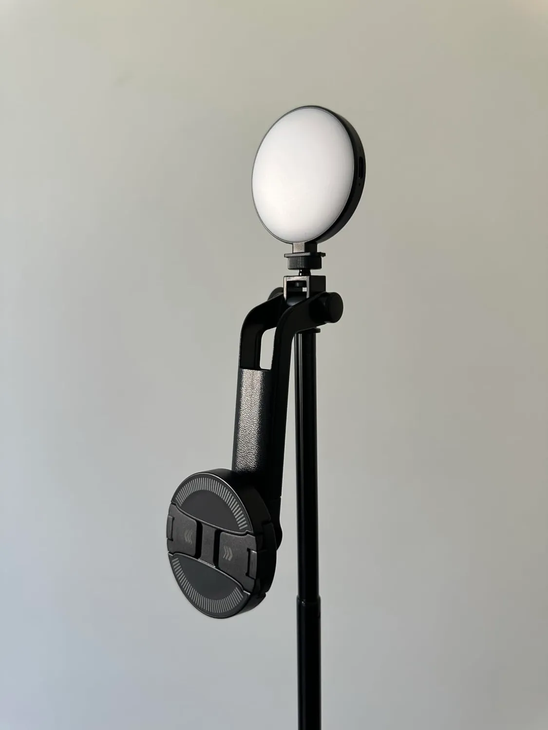 Concept 180cm Treppiede Selfie Bianco con Luce Bluetooth