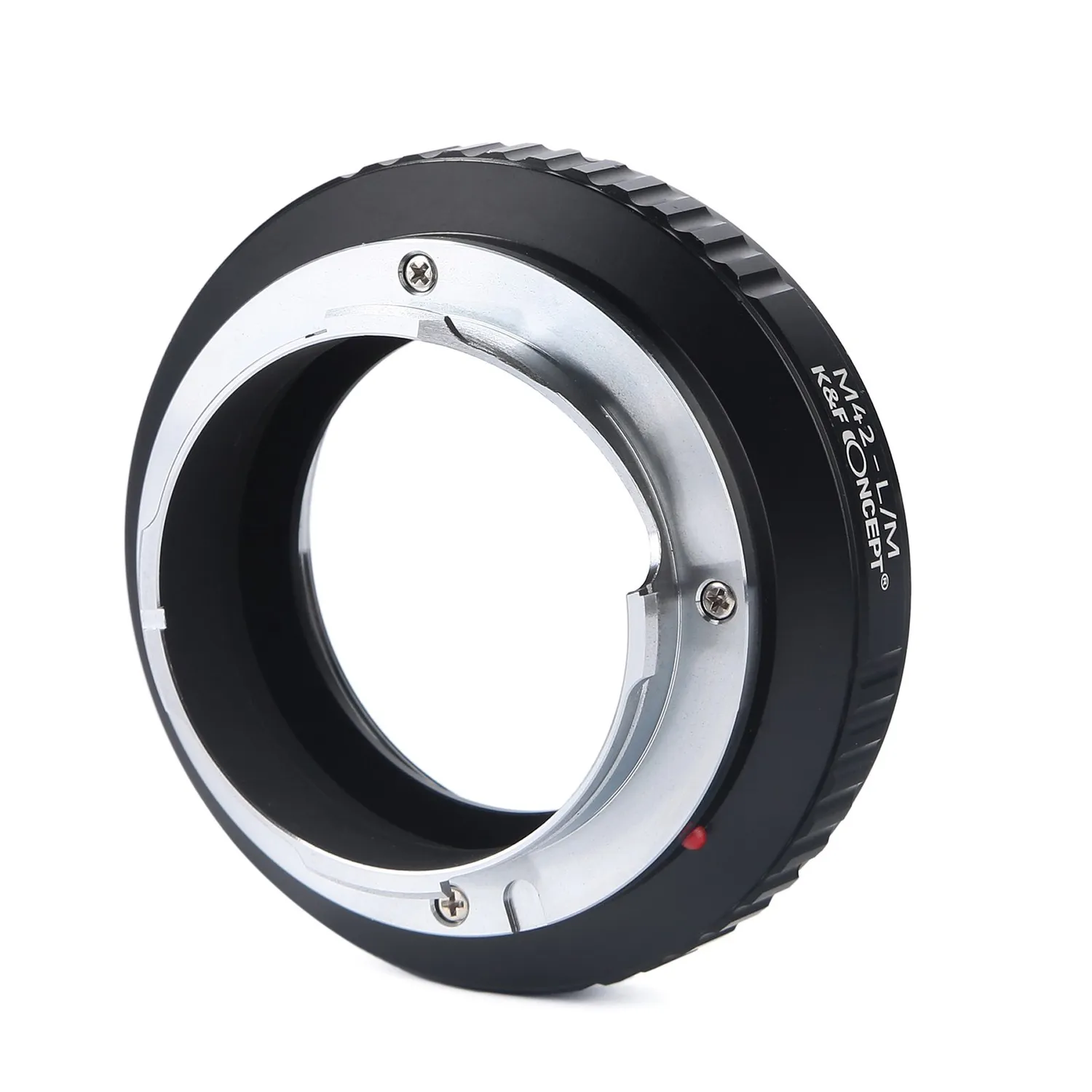 K&F Concept Anello Adattatore Obiettivi M42 a L/M metallo
