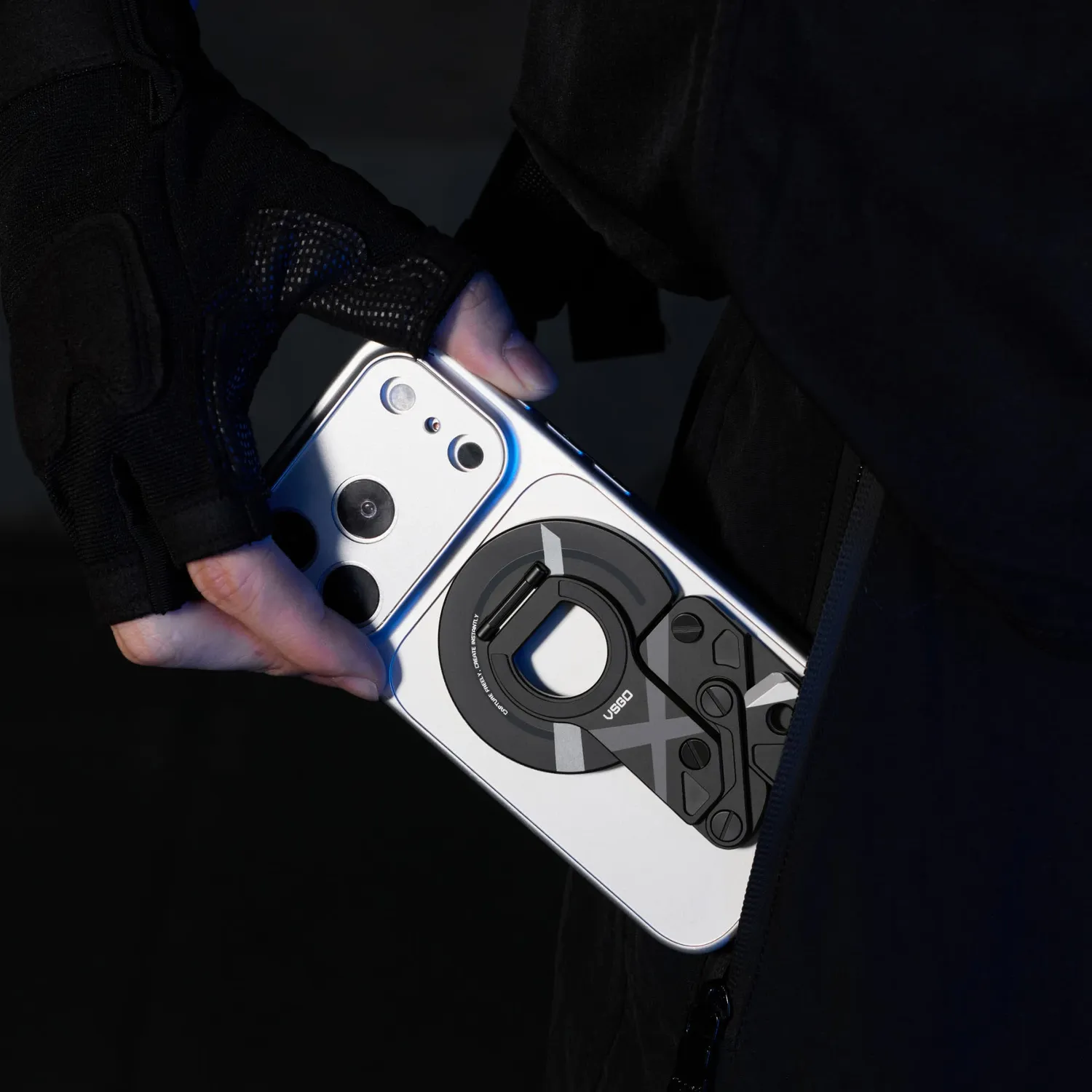 VSGO Black Snipe Stand Pro supporto magnetico