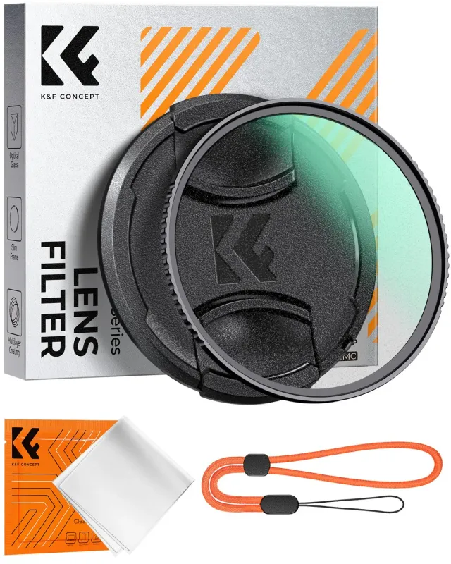 K&F Concept Nano-Klear Black Mist 1/8 Filtro 67mm Diffusione