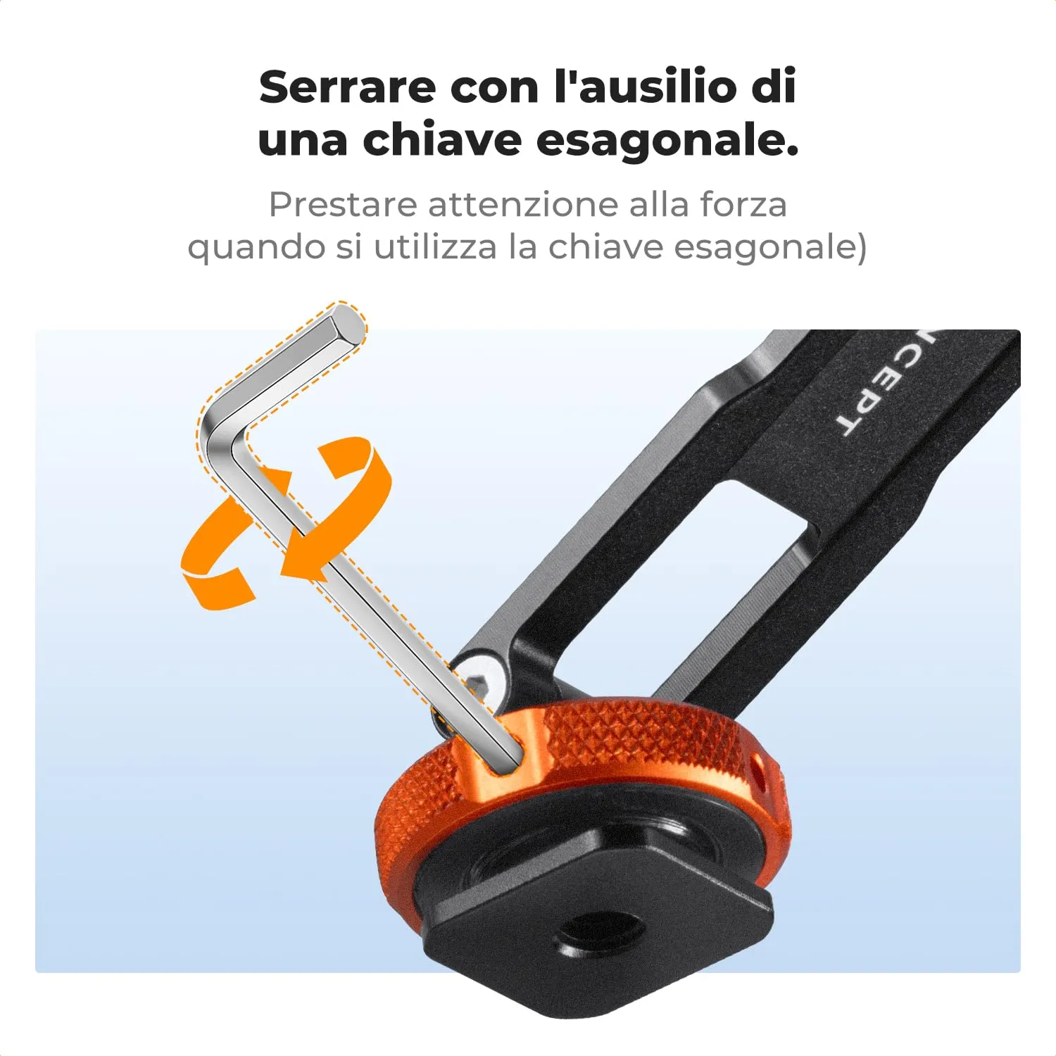 K&F Concept MS-61 supporto magnetico smartphone MagSafe 1/4