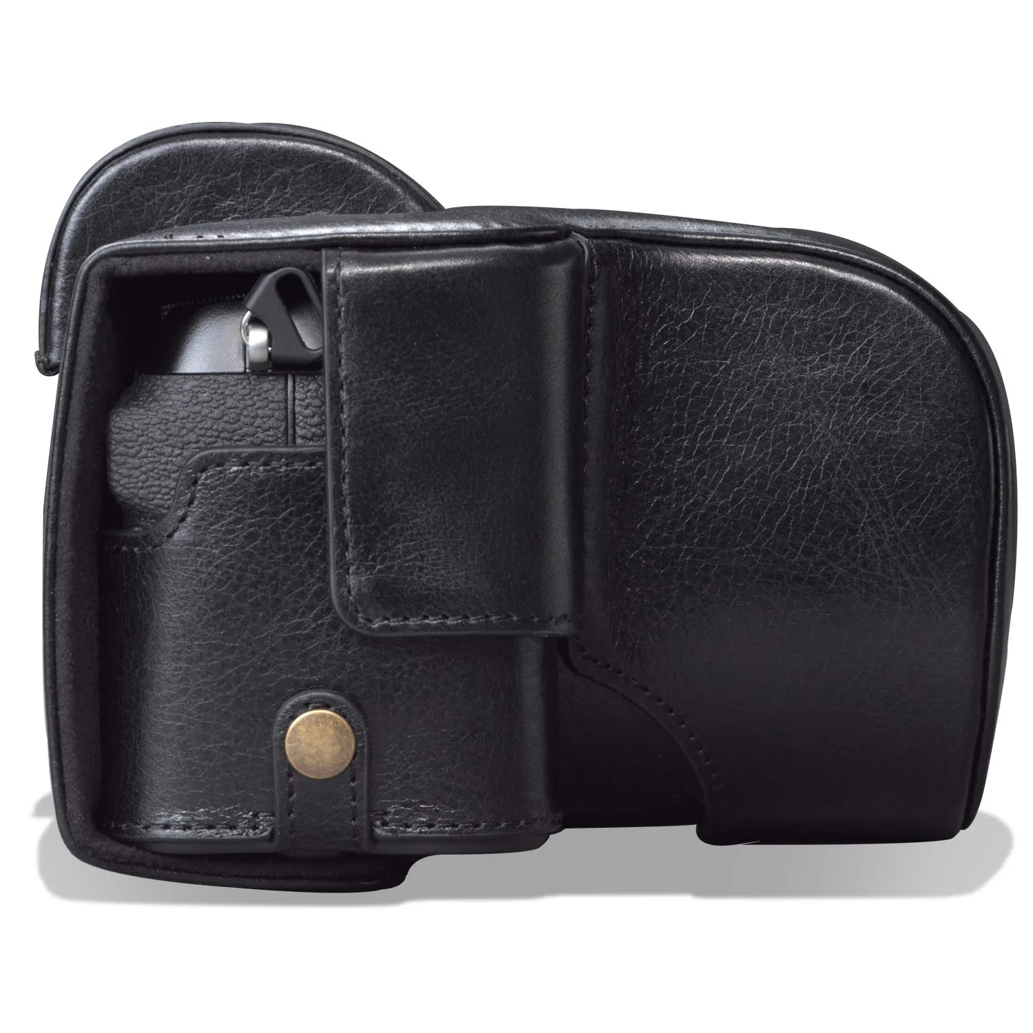 MegaGear X-S10 custodia vera pelle ever ready nero