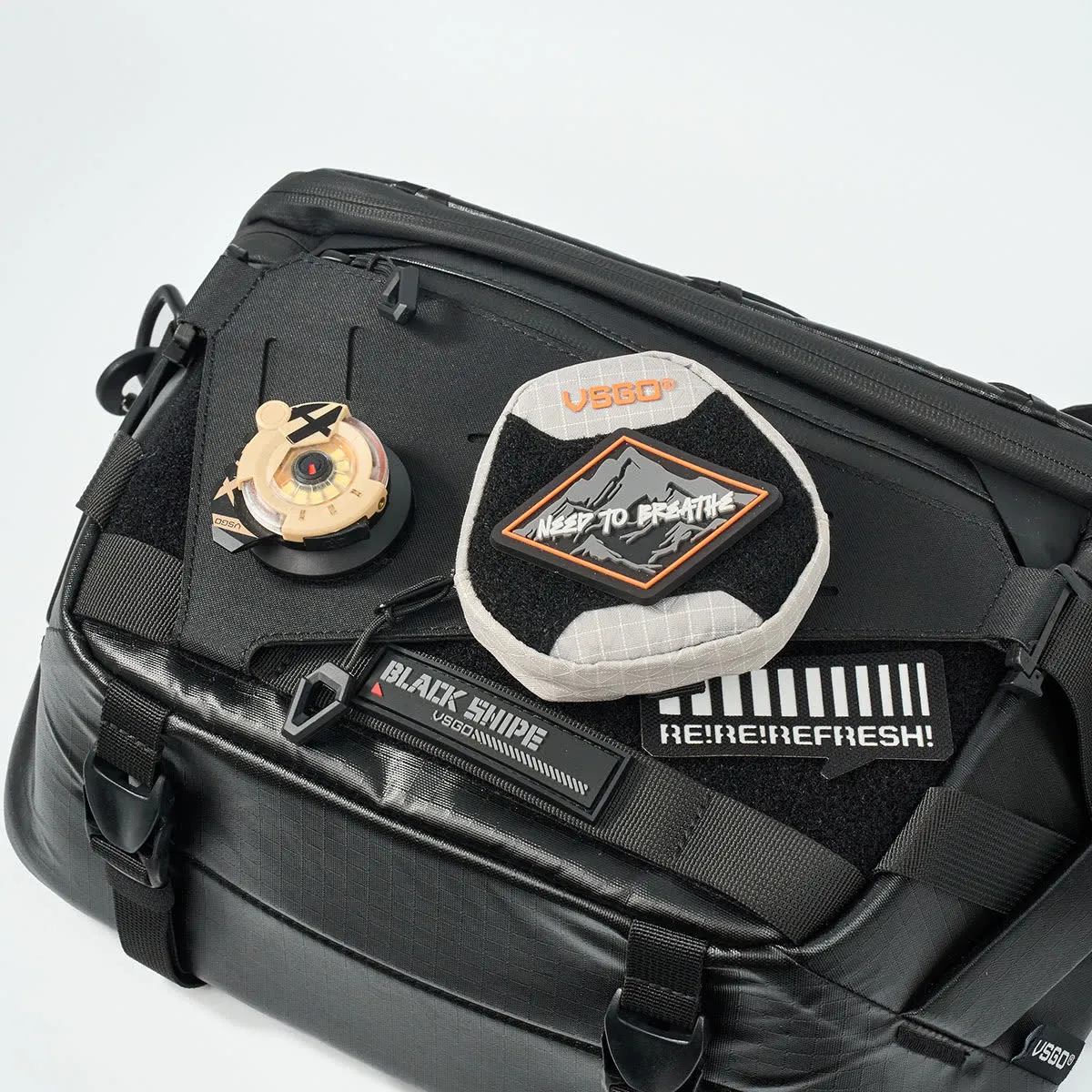 VSGO Black Snipe Pouch EDC Nero 9,4 cm Dyneema