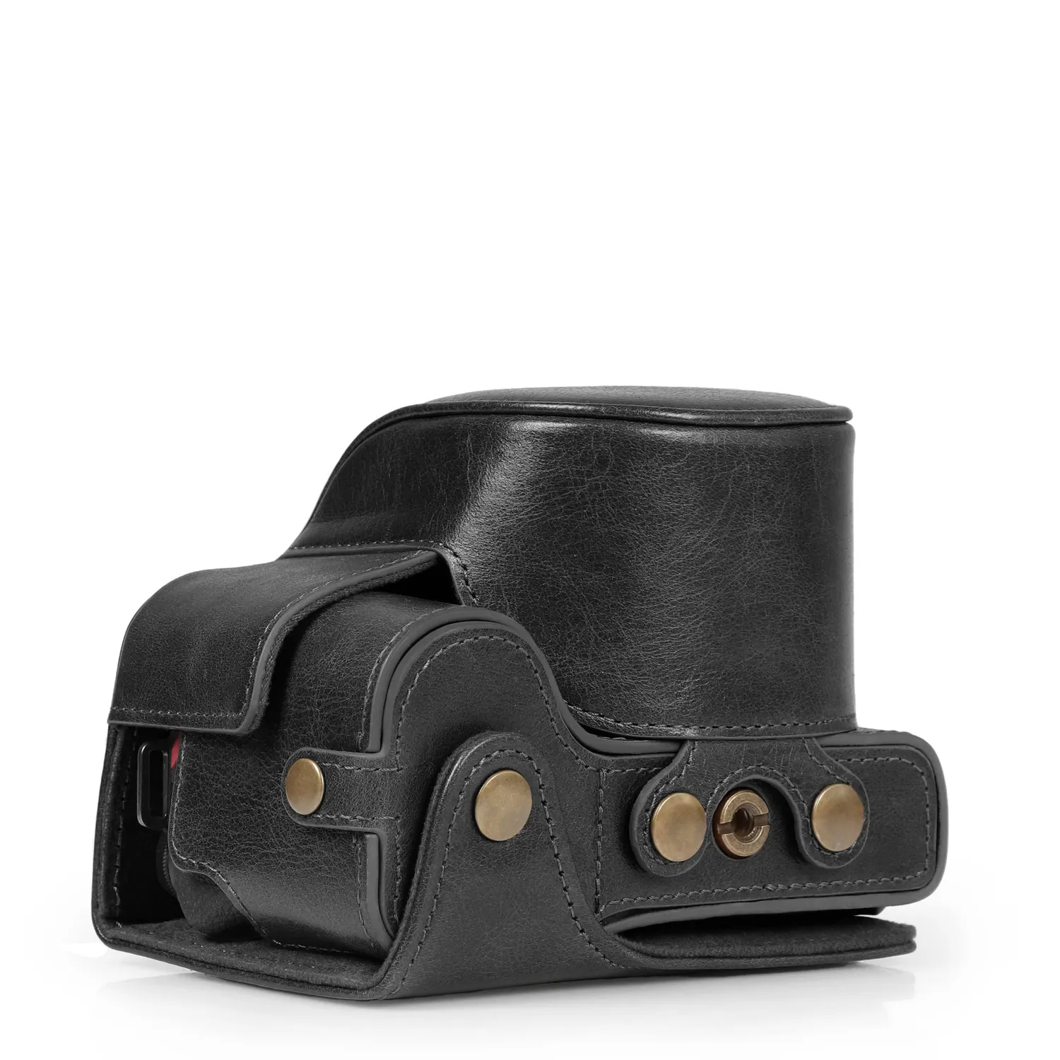 MegaGear custodia Nikon Z30 nera vera pelle