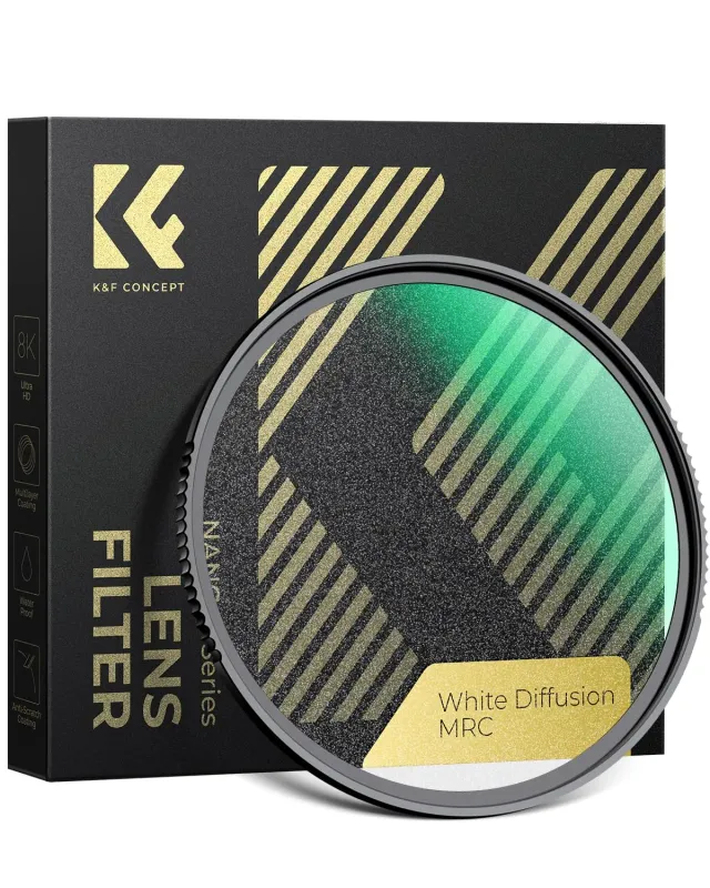 K&F Concept Nano-Xcel Filtro white mist 1/4 67mm diffusione