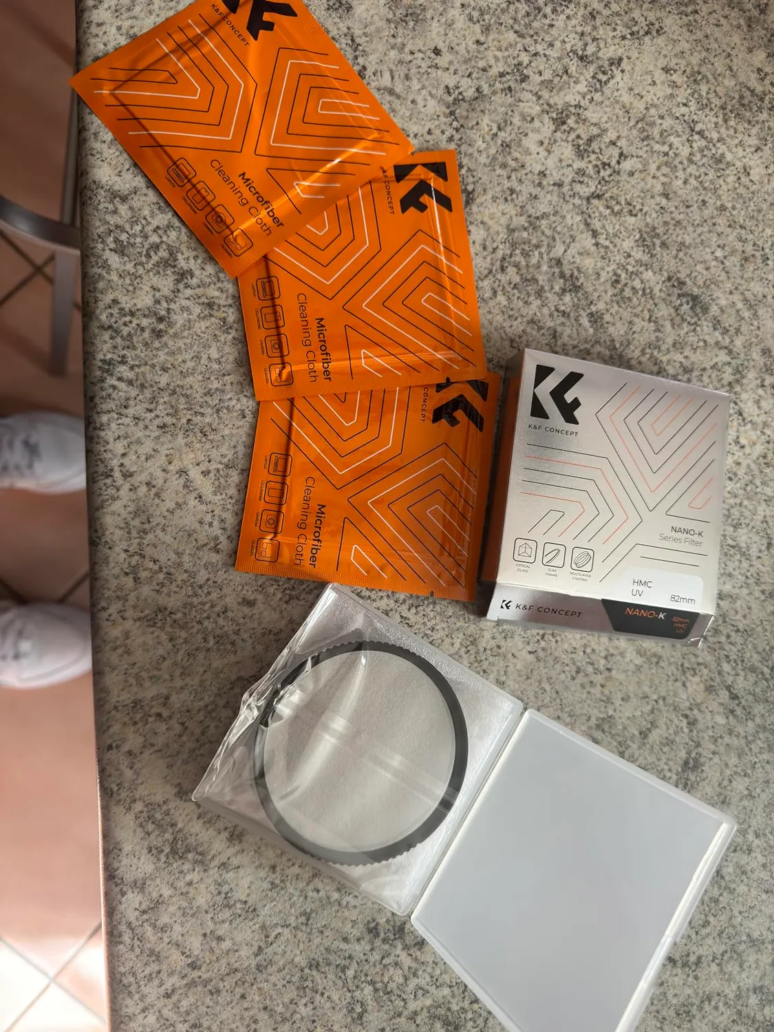 K&F Concept Nano-Klear filtro UV 37mm antiriflesso