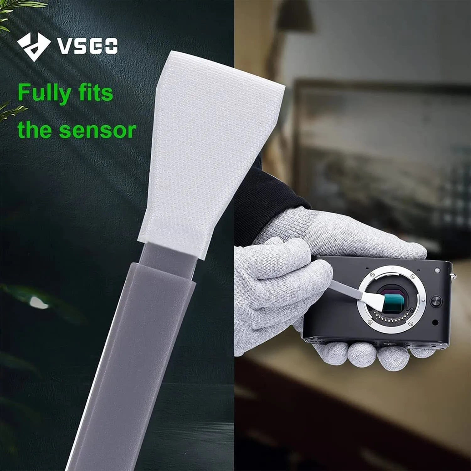 VSGO V-S01E Micro 4/3 Bastoncini Pulizia Sensore 12pz