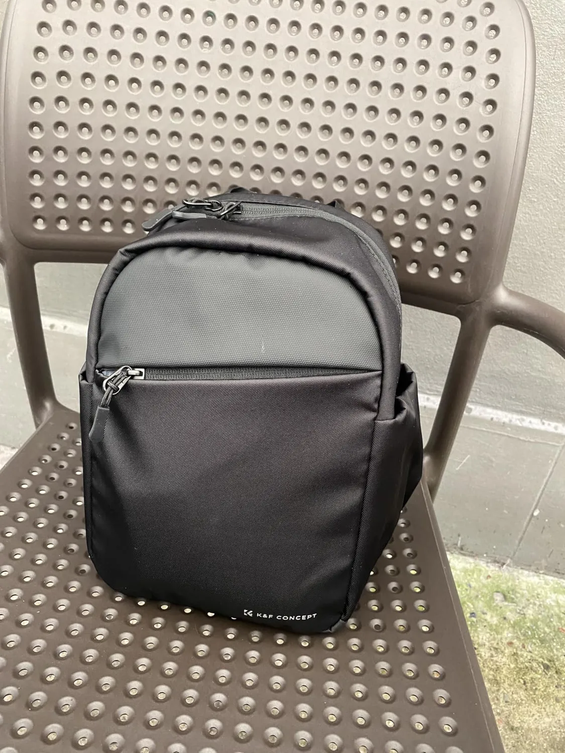 K&F Concept borsa fotografica monospalla nera impermeabile