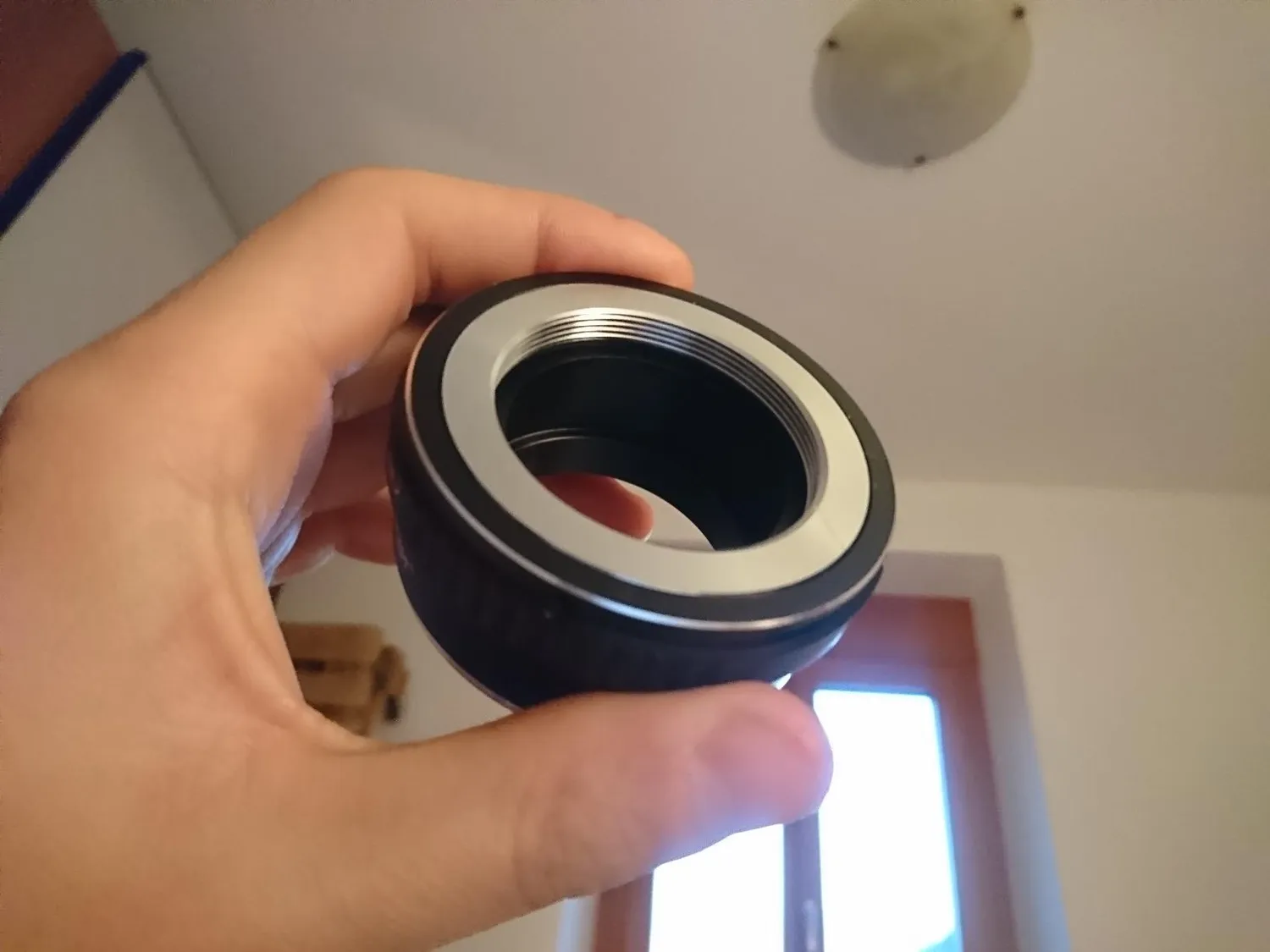 K&F Concept anello adattatore M42-NEX Sony E-mount alluminio