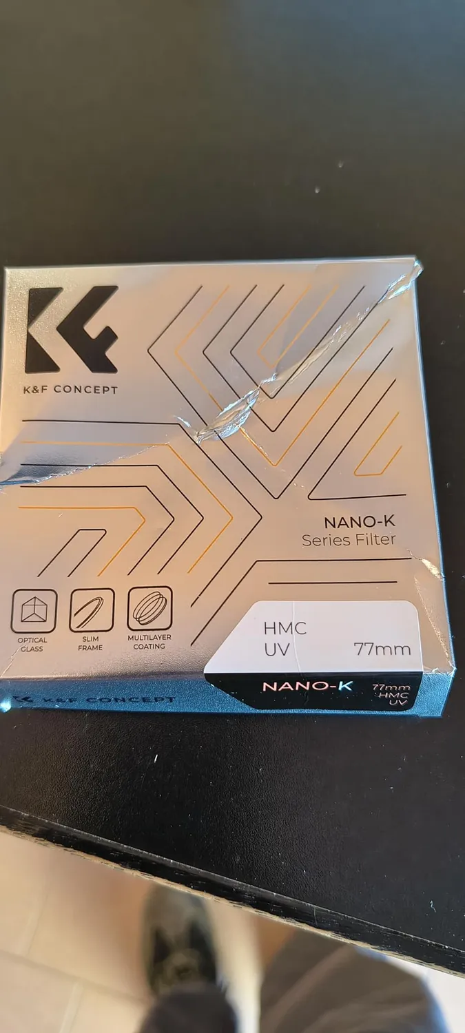 K&F Concept Nano-Klear filtro UV 67mm protezione slim