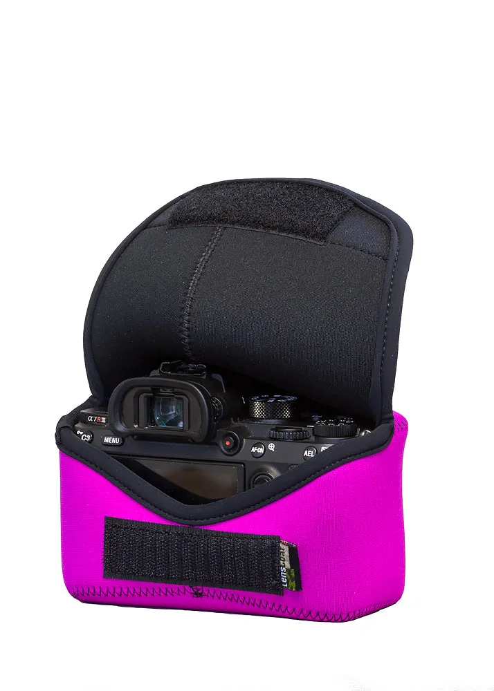 LensCoat BodyBag M custodia mirrorless nera in neoprene