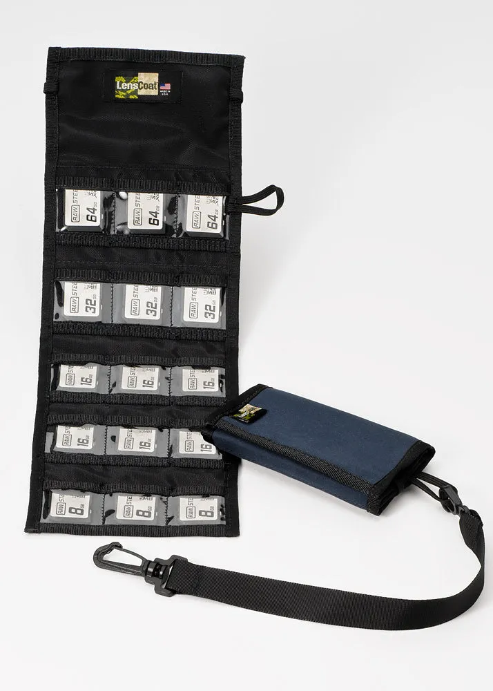 LensCoat Memory Wallet SD15 portaschede SD nero 15 posti