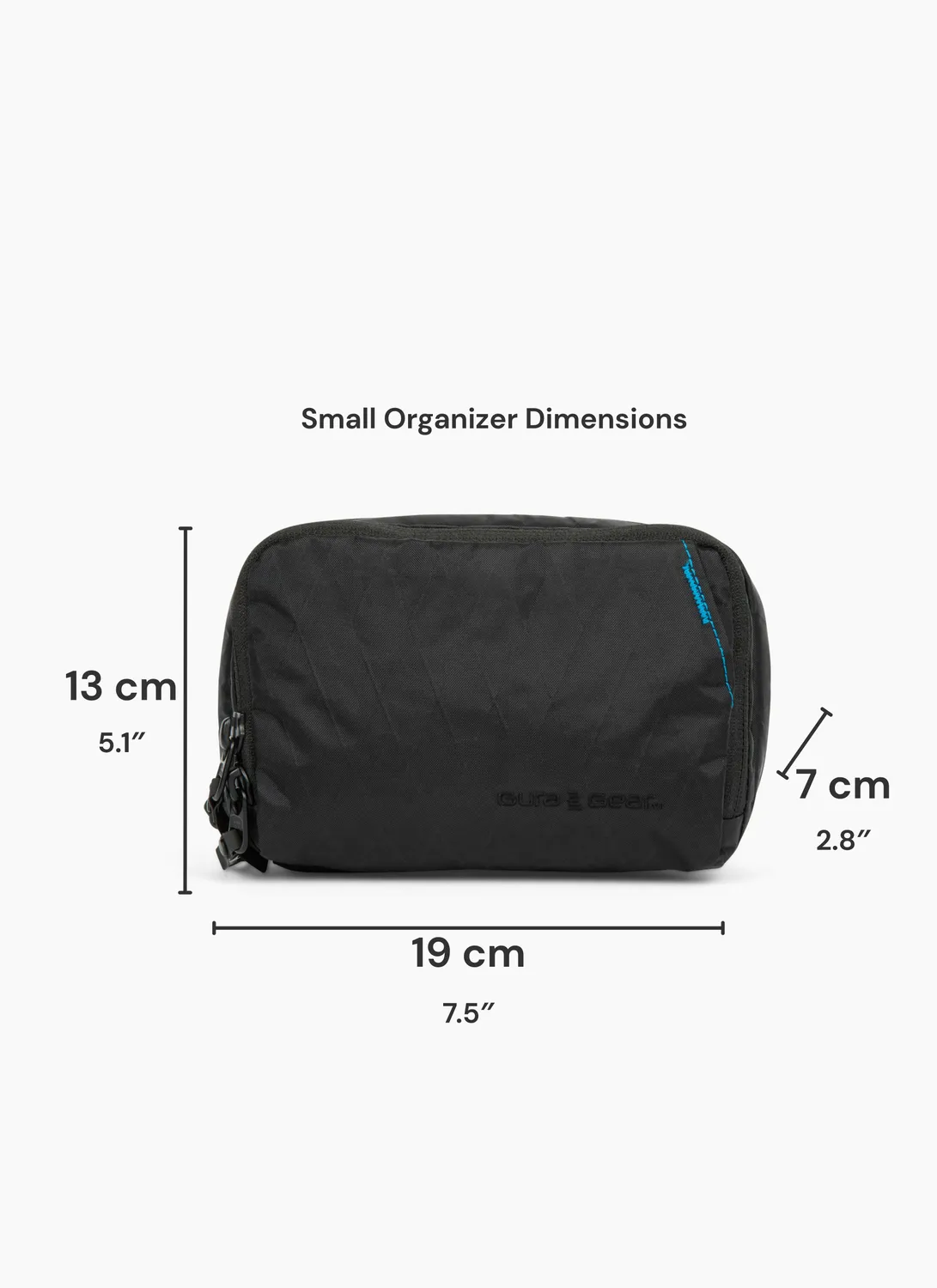 Gura Gear Et Cetera Tech Organizer tech Small nero modulare