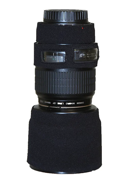 LensCoat Canon 100mm f/2.8 Macro copertura Classic nera