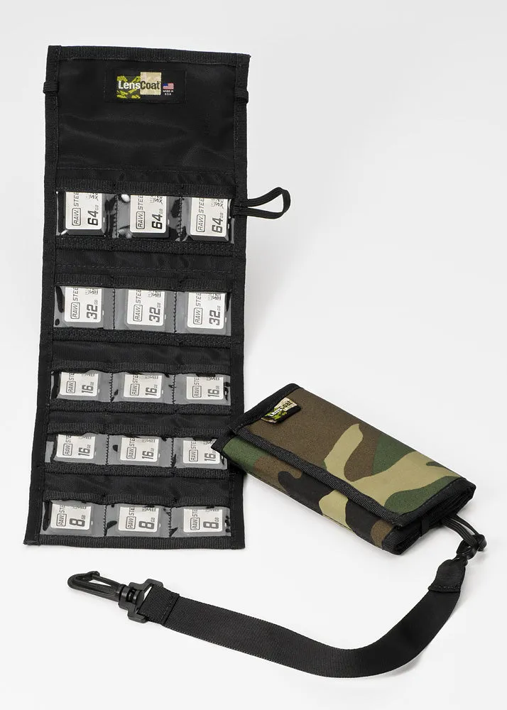 LensCoat Memory Wallet SD15 portaschede SD nero 15 posti