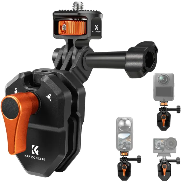 K&F Concept supporto moto action cam parabrezza alluminio